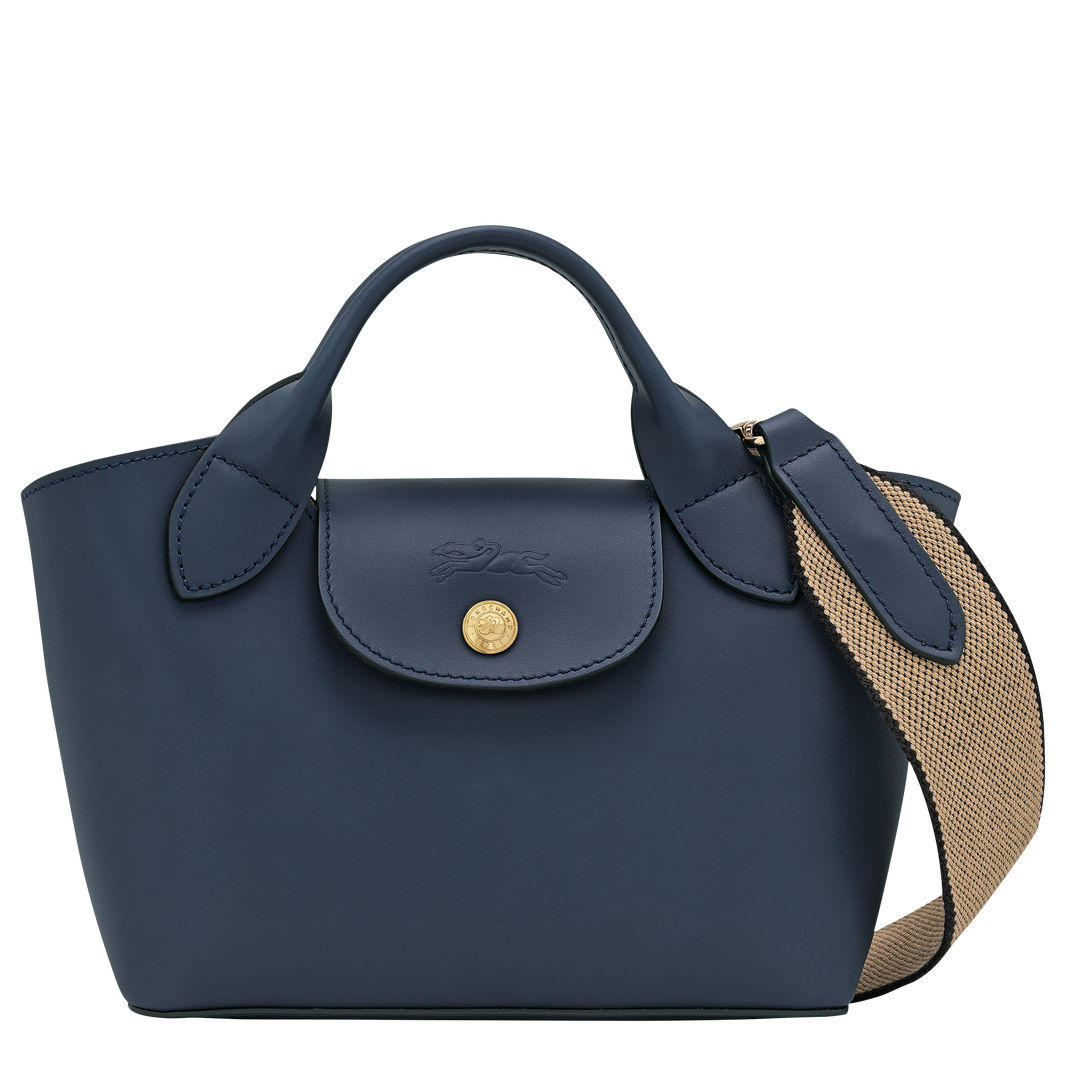 Longchamp - Black Metallic Tweed Long Shoulder Bag