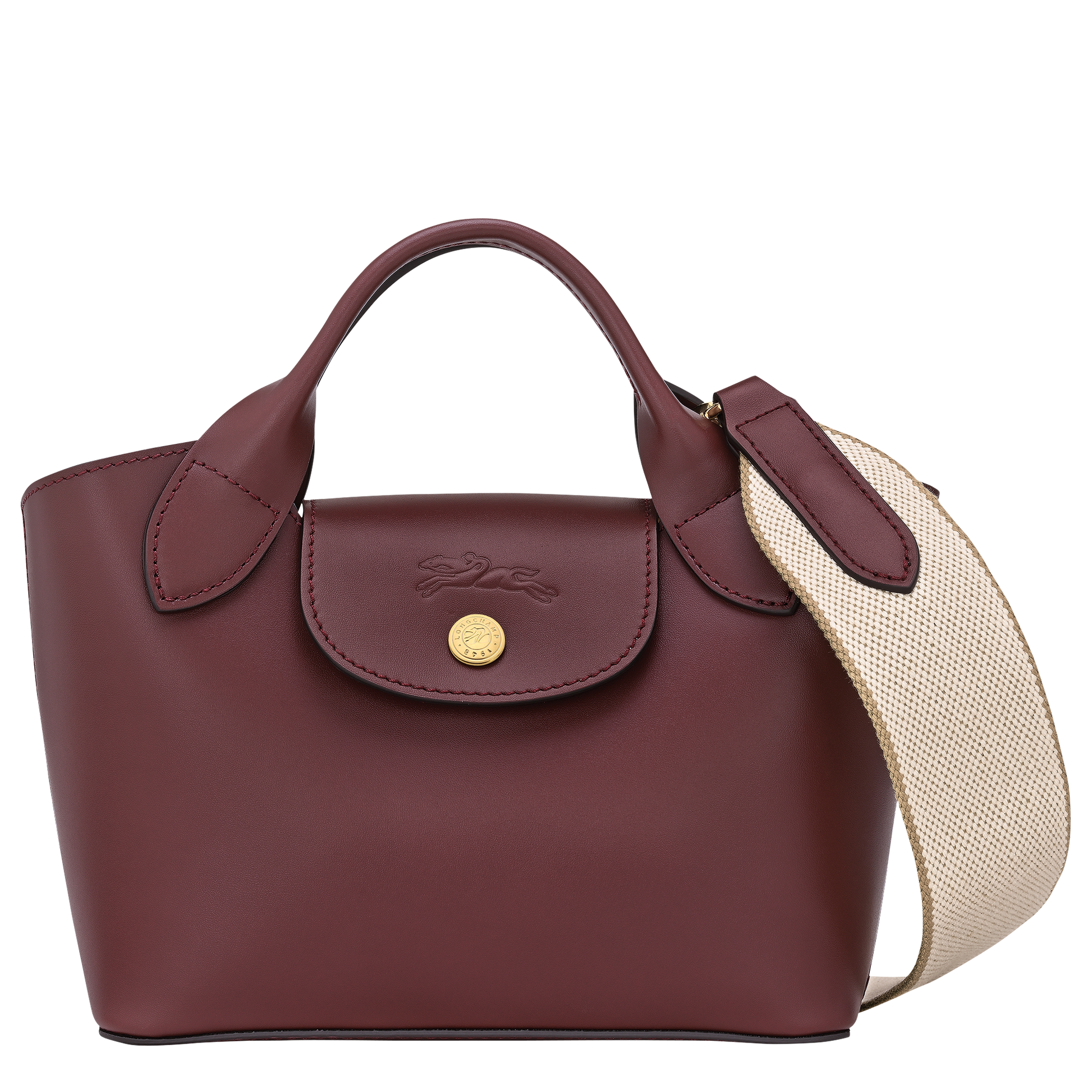 LONGCHAMP-Épure XS Tote bag-Burgundy-10319HFY119-1