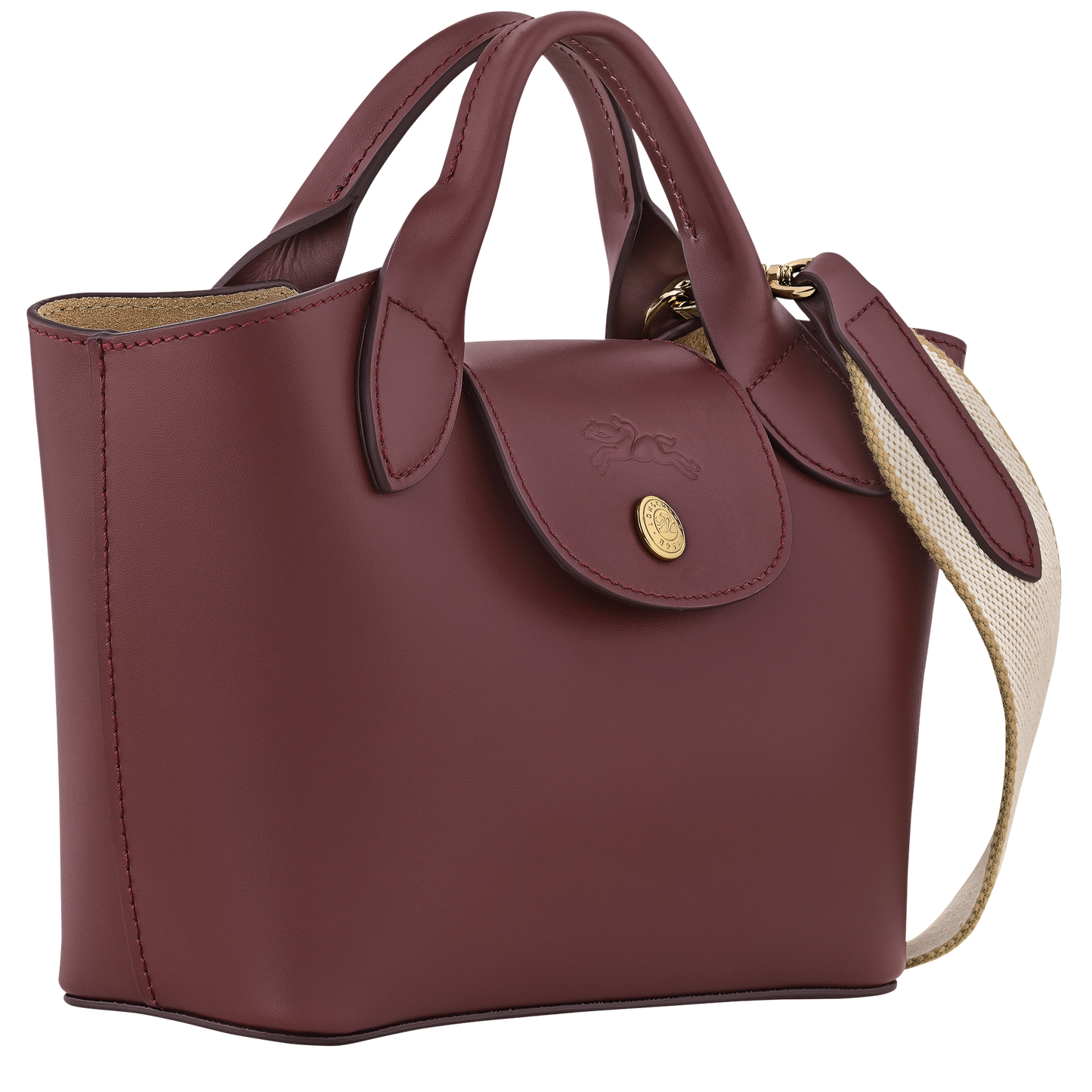 LONGCHAMP-Épure XS Tote bag-Burgundy-10319HFY119-2