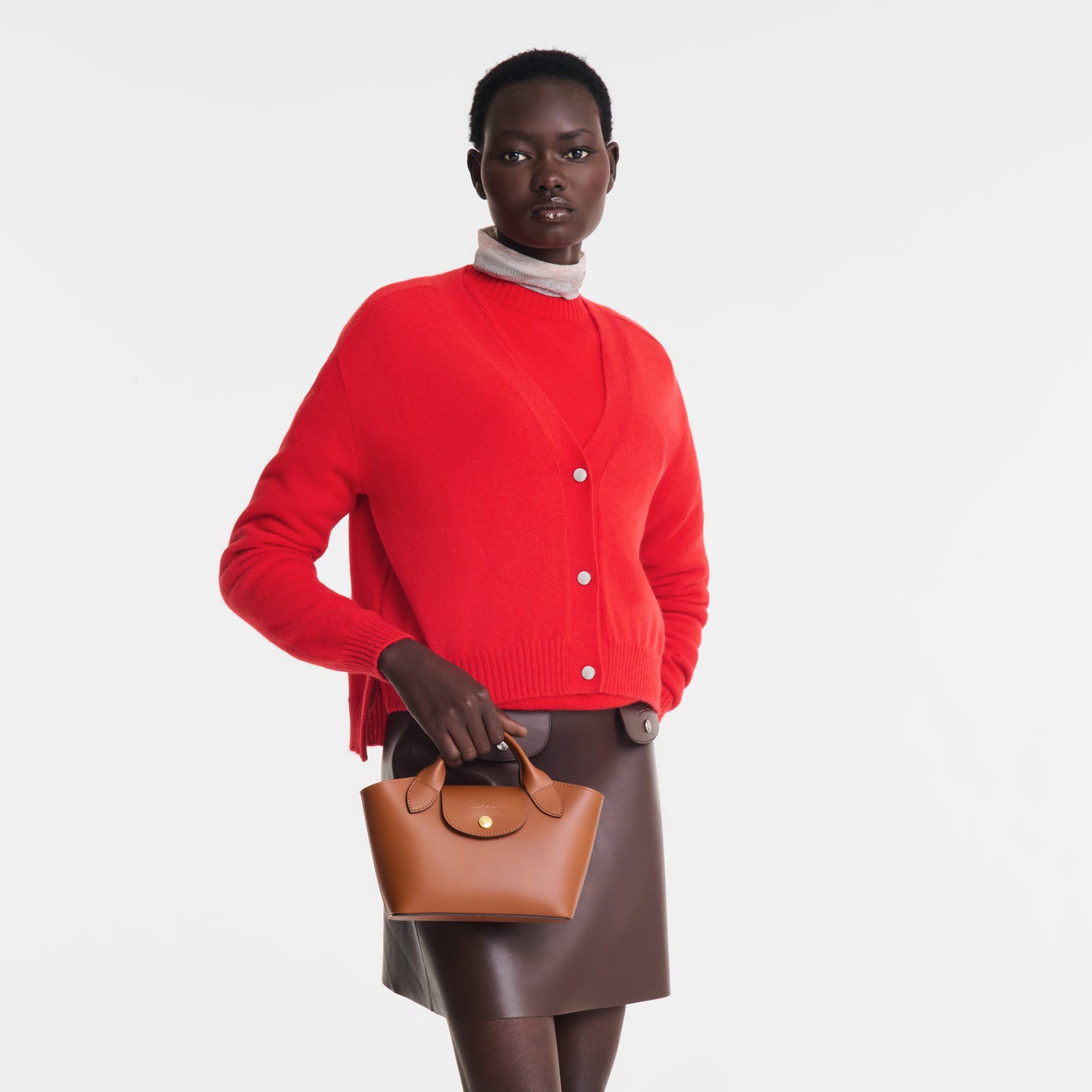 LONGCHAMP-Épure XS Tote bag-Cognac-10319HFY504-2
