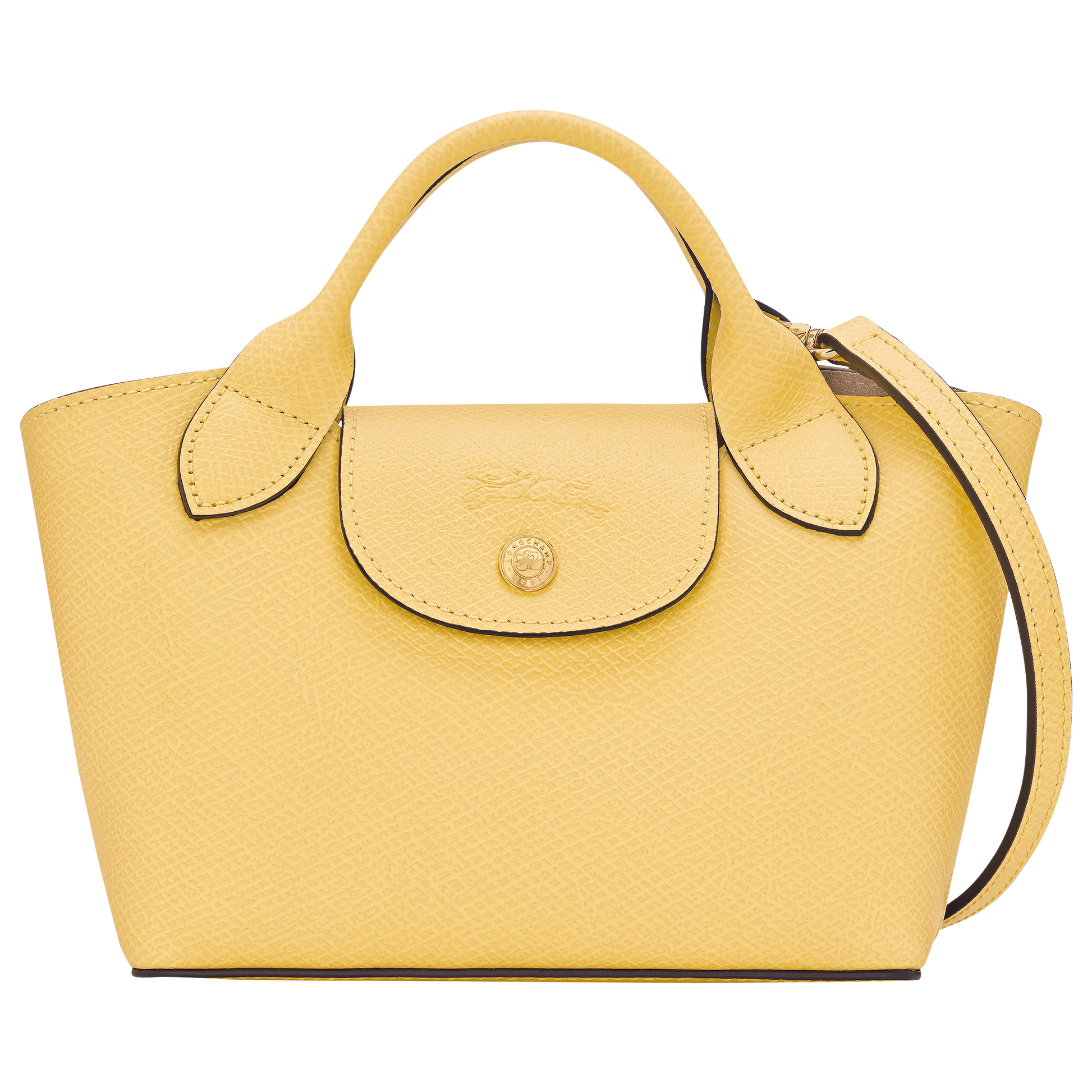 Épure Tote bag Yellow Chick Leather 10319HYZM12 Longhamp ID