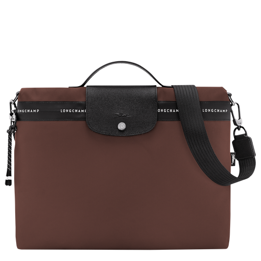 LONGCHAMP-Le Pliage Energy Briefcase-Cocoa-10321HSR742-1