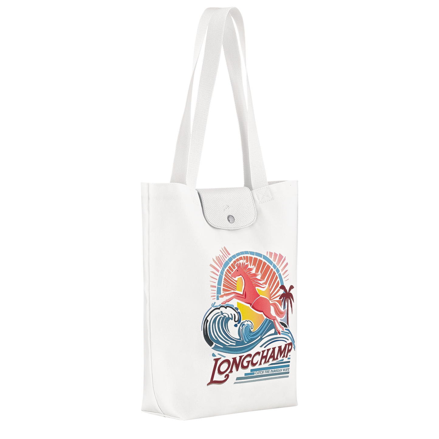 LONGCHAMP-Le Pliage Collection Tote bag-Rainbow-10326HJAM36-3