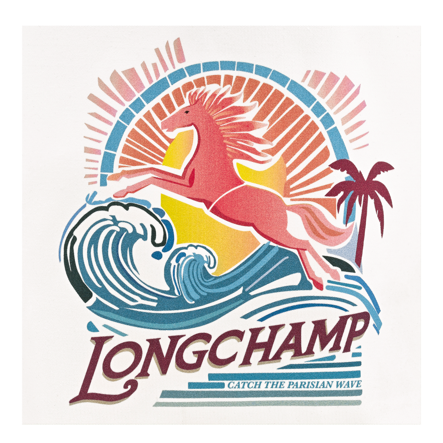 LONGCHAMP-Le Pliage Collection Tote bag-Rainbow-10326HJAM36-6