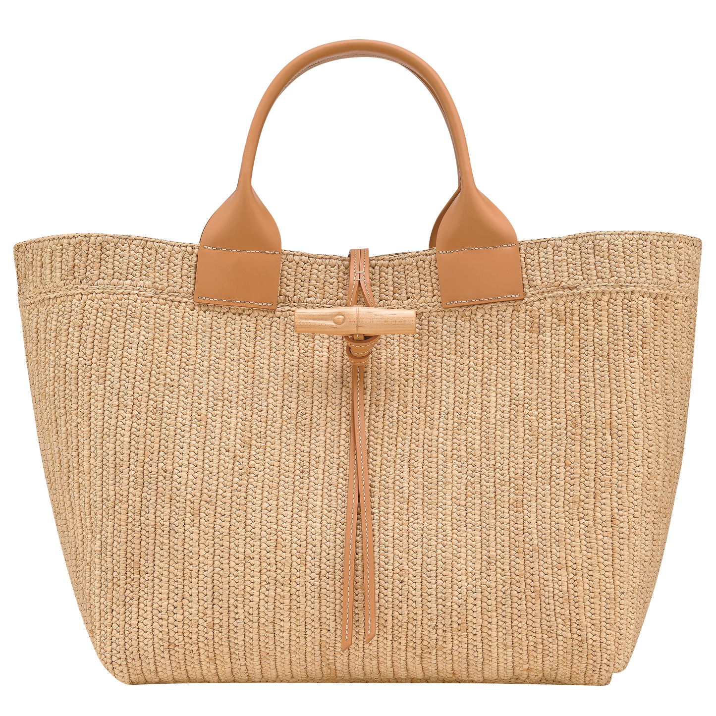 LONGCHAMP-Le Roseau Tote bag-Vegetal-10327HJD514-1