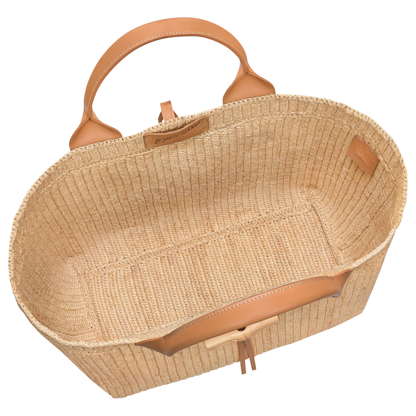 LONGCHAMP-Le Roseau Tote bag-Vegetal-10327HJD514-6