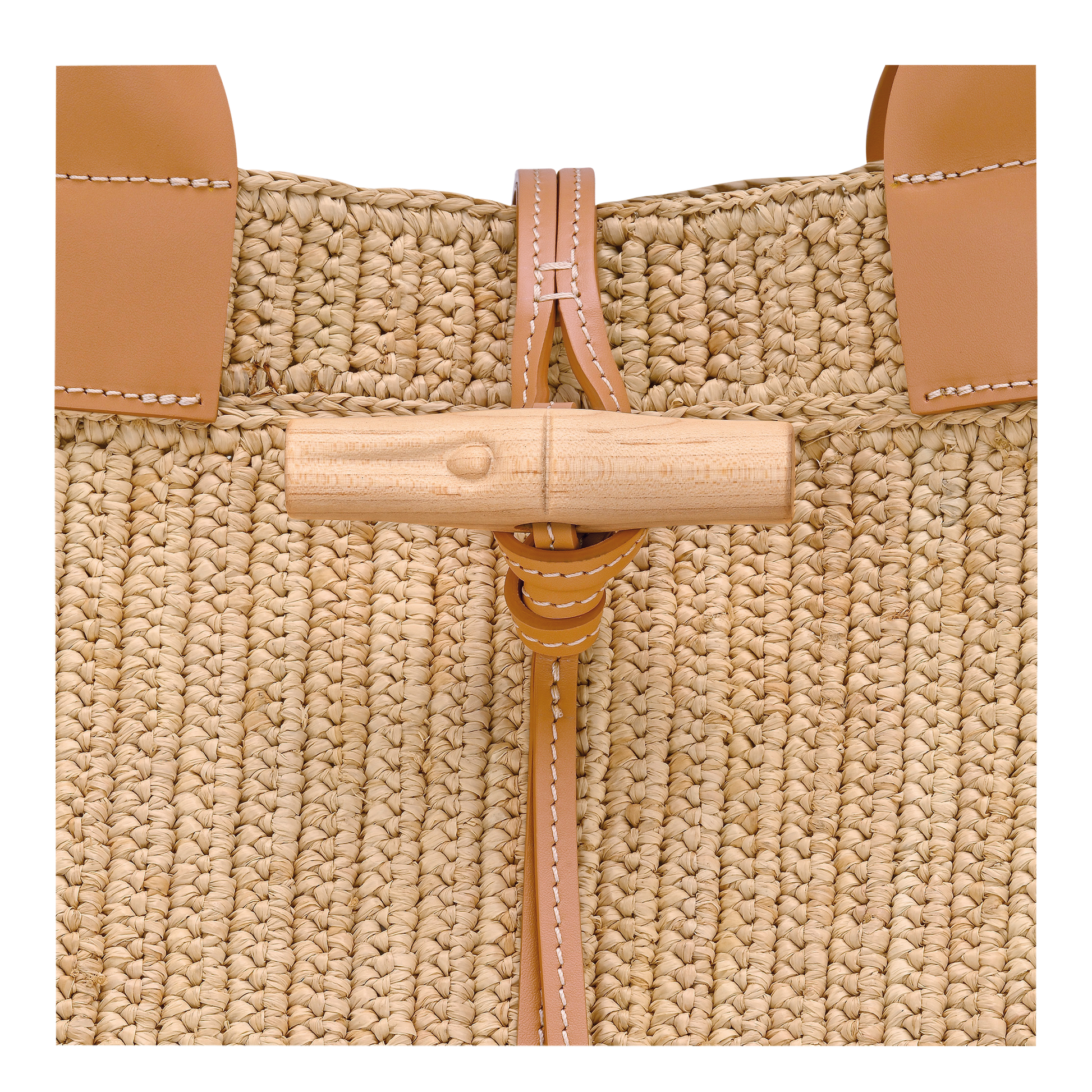 LONGCHAMP-Le Roseau Tote bag-Vegetal-10327HJD514-7