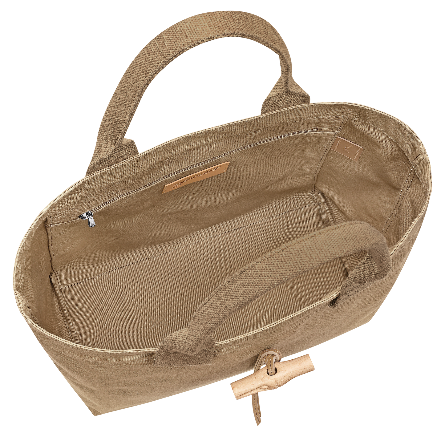 LONGCHAMP-Le Roseau Tote bag-Desert-10327HJE526-5
