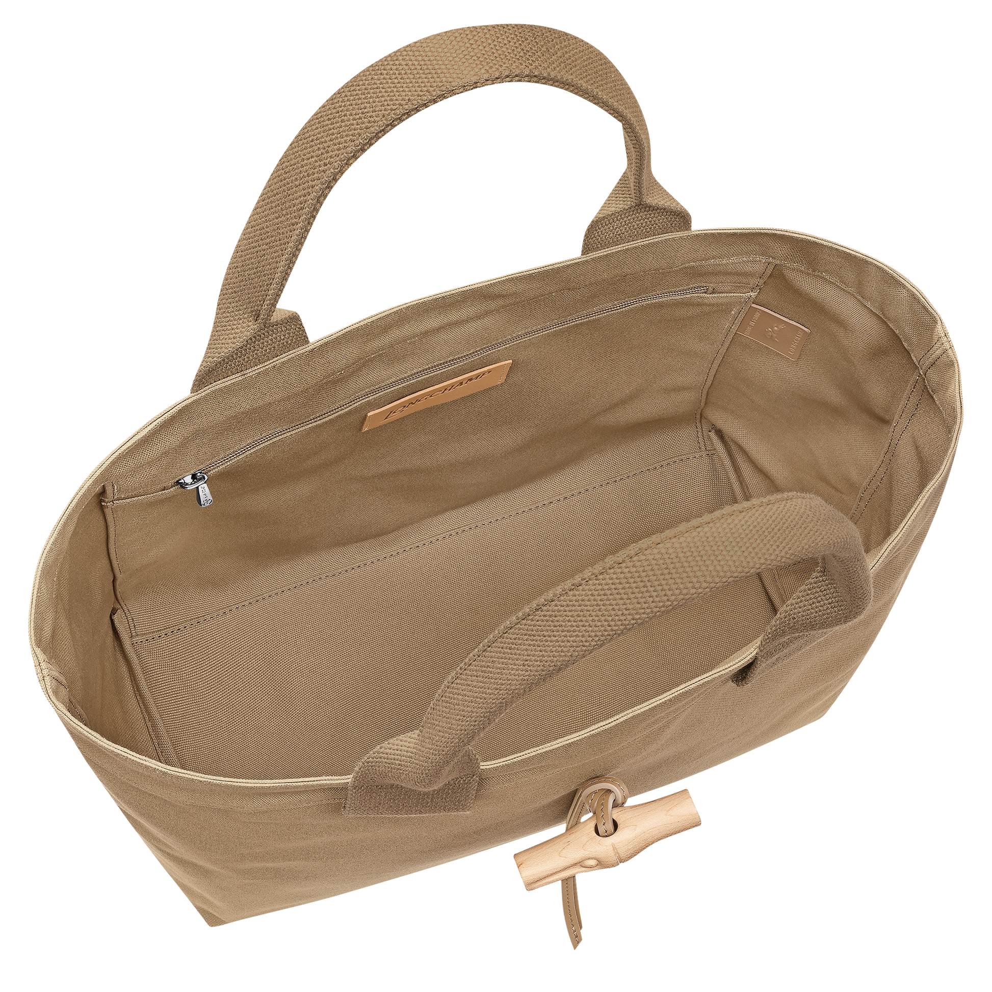 LONGCHAMP-Le Roseau Tote bag-Desert-10327HJE526-5
