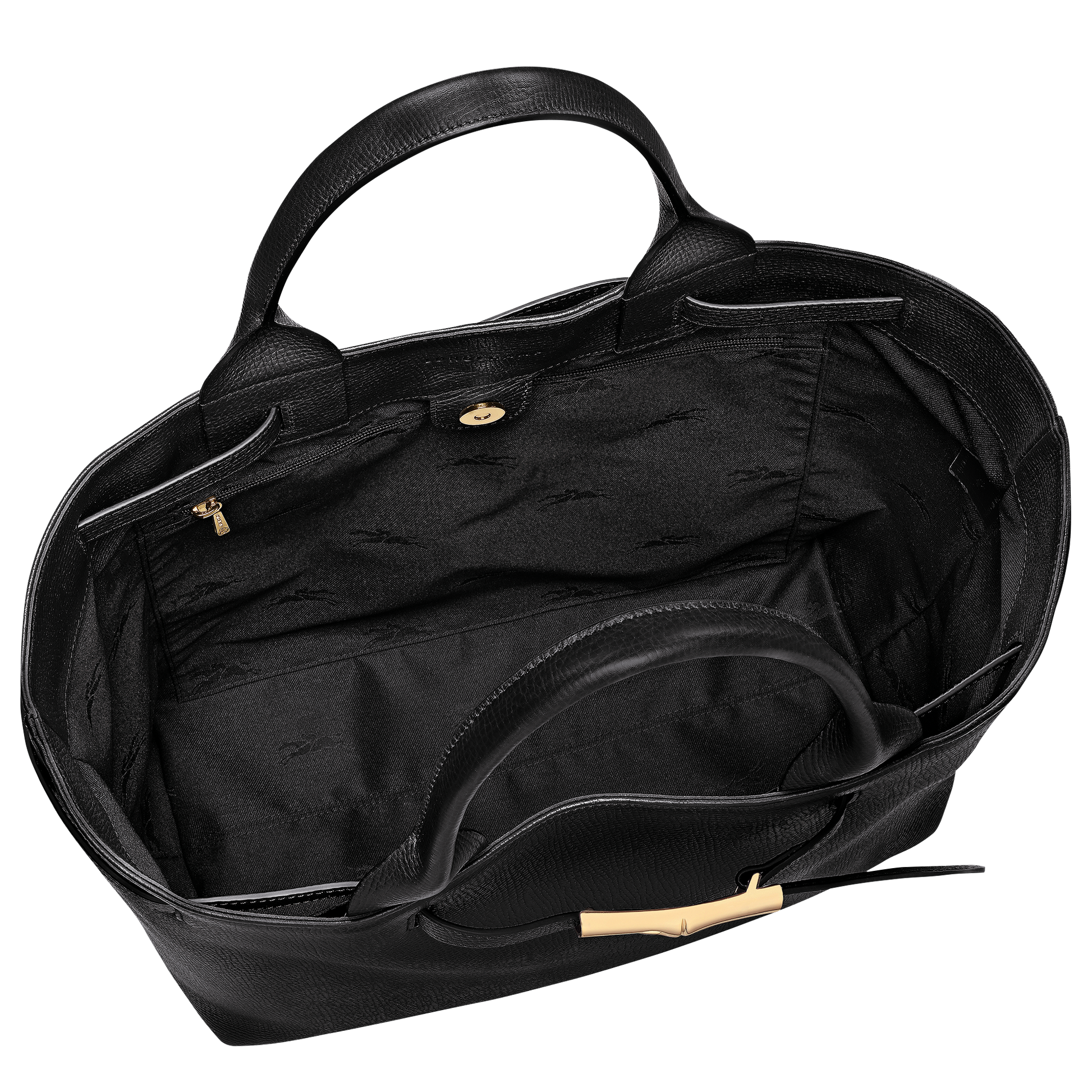 LONGCHAMP-Le Smart L Tote bag-Black-10327HJH001-5