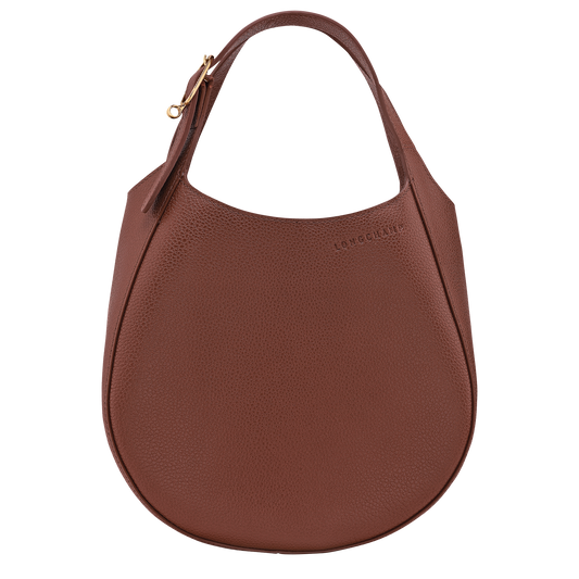 LONGCHAMP-Le Foulonné S Handbag-Coffee-10328021M02-1