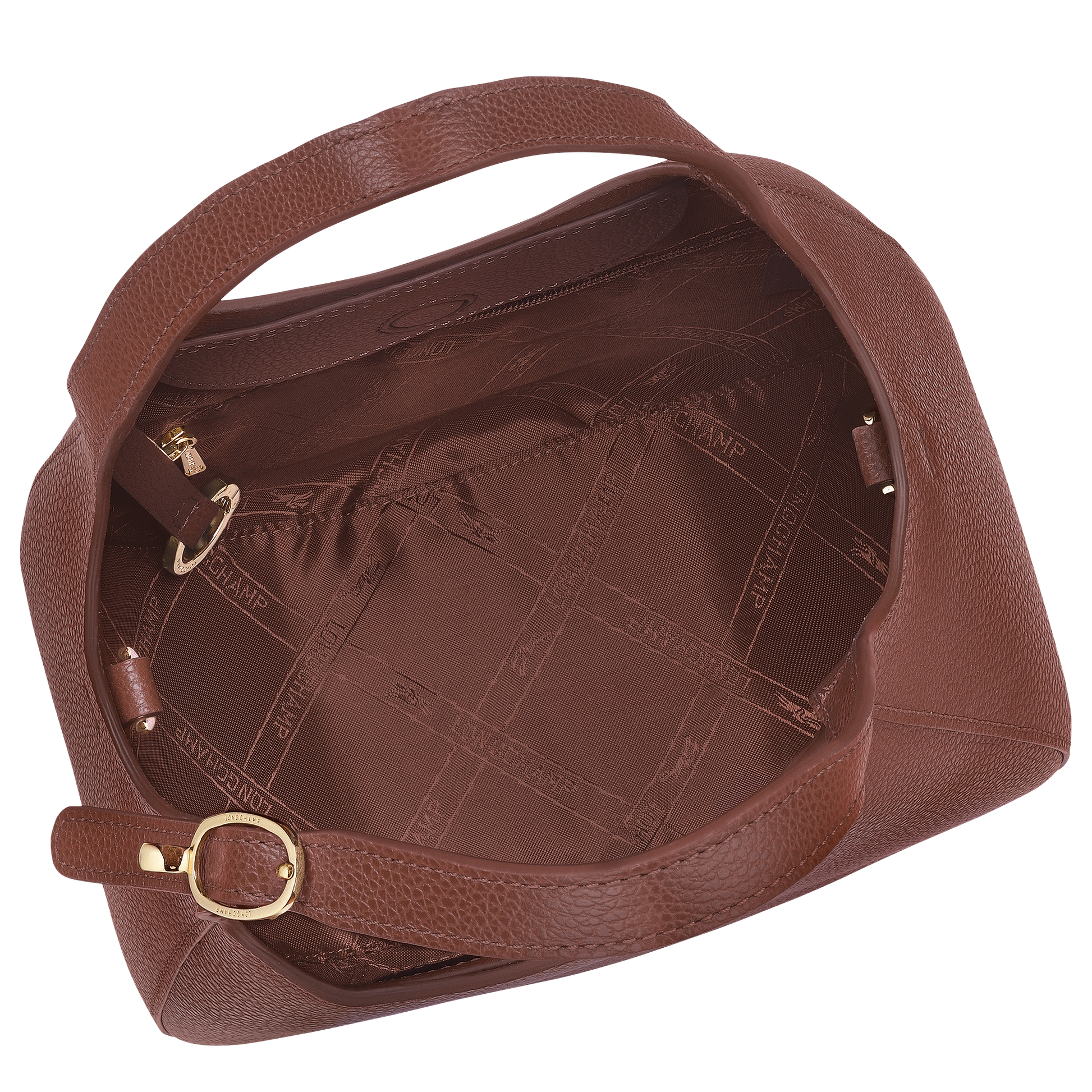 LONGCHAMP-Le Foulonné S Handbag-Coffee-10328021M02-6