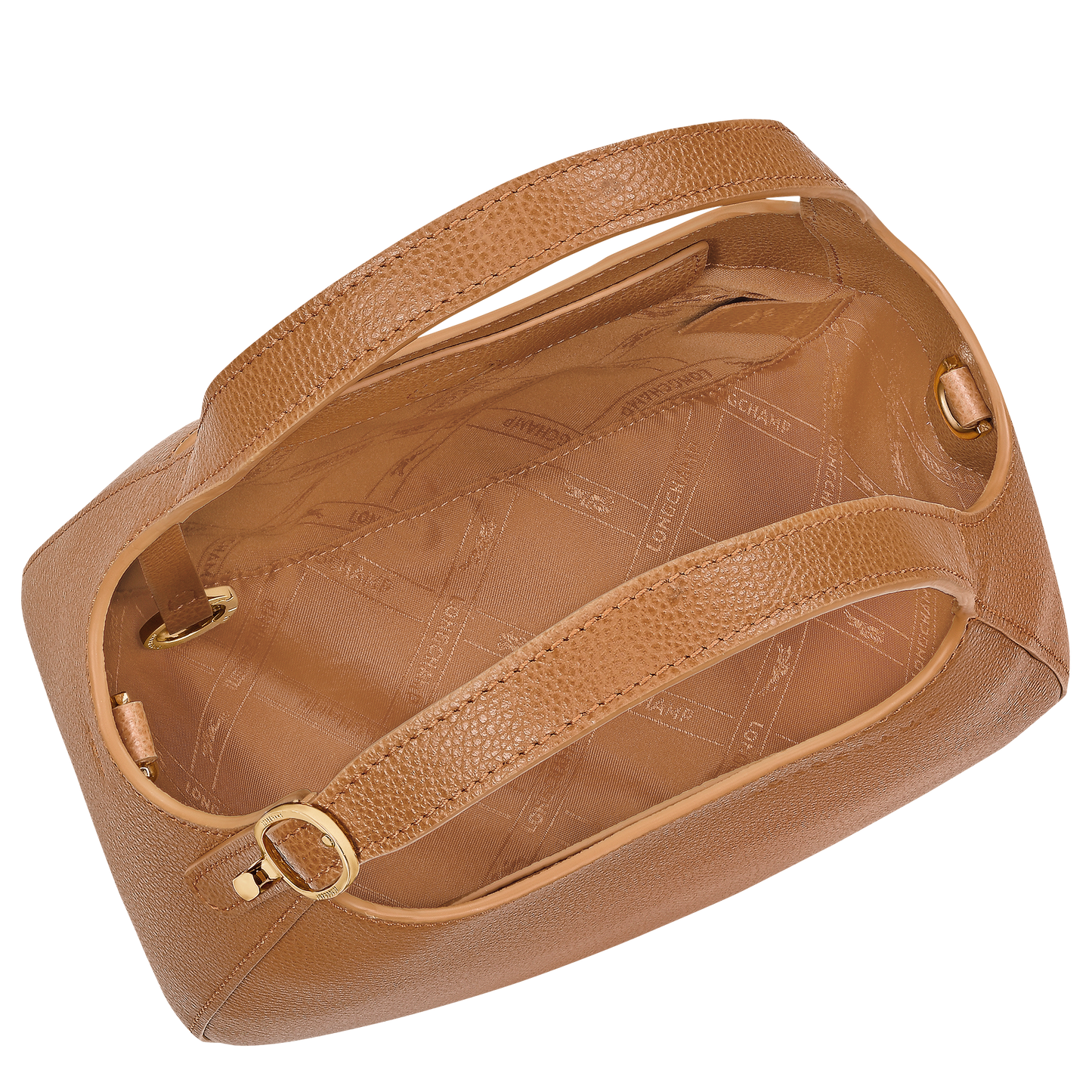 LONGCHAMP-Le Foulonné S Handbag-Pecan-10328021M74-6
