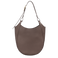 LONGCHAMP-Le Foulonné Hobo bag-Taupe-10330021215-1