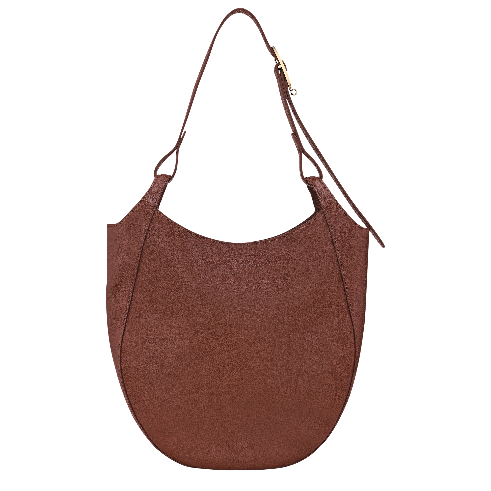 LONGCHAMP-Le Foulonné L Hobo bag-Coffee-10330021M02-4