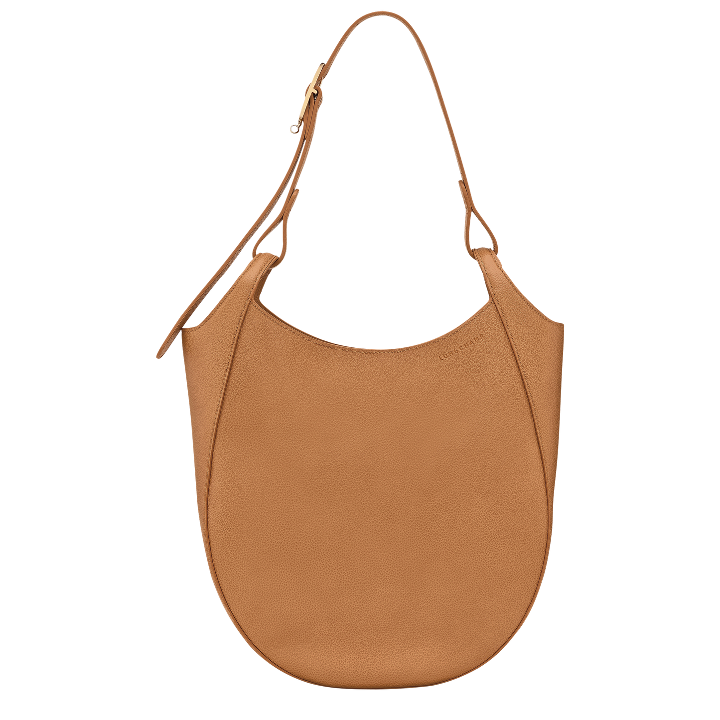 LONGCHAMP-Le Foulonné L Hobo bag-Pecan-10330021M74-1