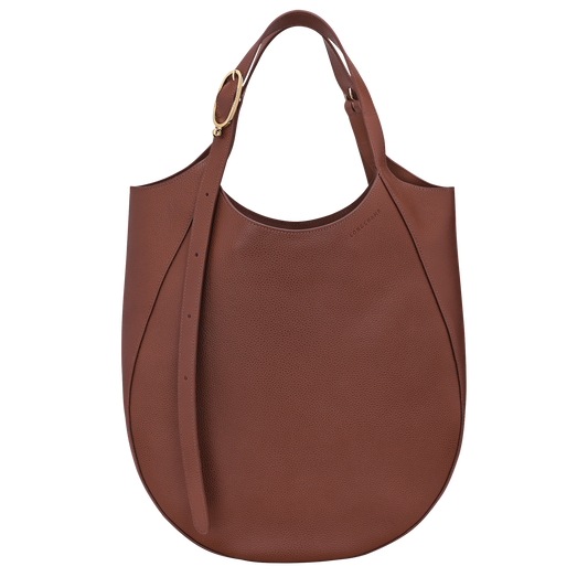 LONGCHAMP-Le Foulonné XL Tote bag-Coffee-10331021M02-1