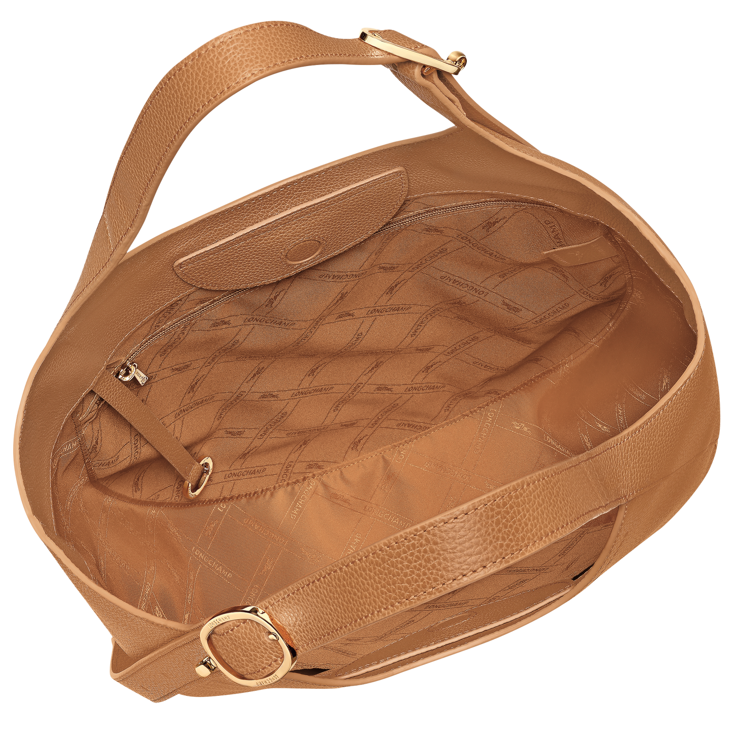 LONGCHAMP-Le Foulonné XL Tote bag-Pecan-10331021M74-5