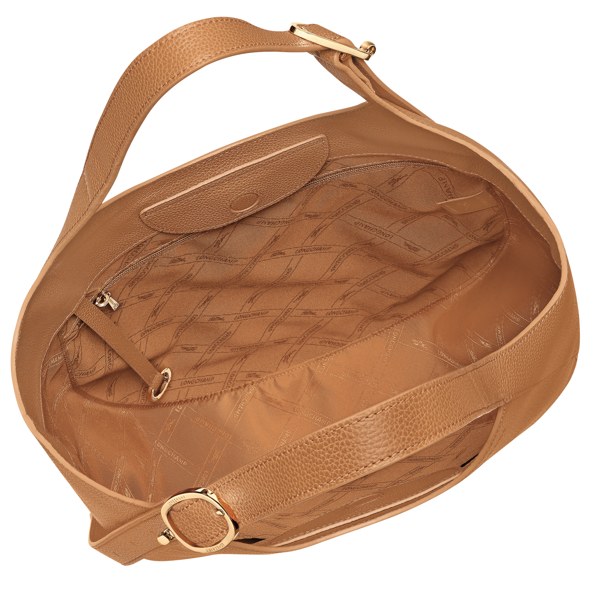 LONGCHAMP-Le Foulonné XL Tote bag-Pecan-10331021M74-5