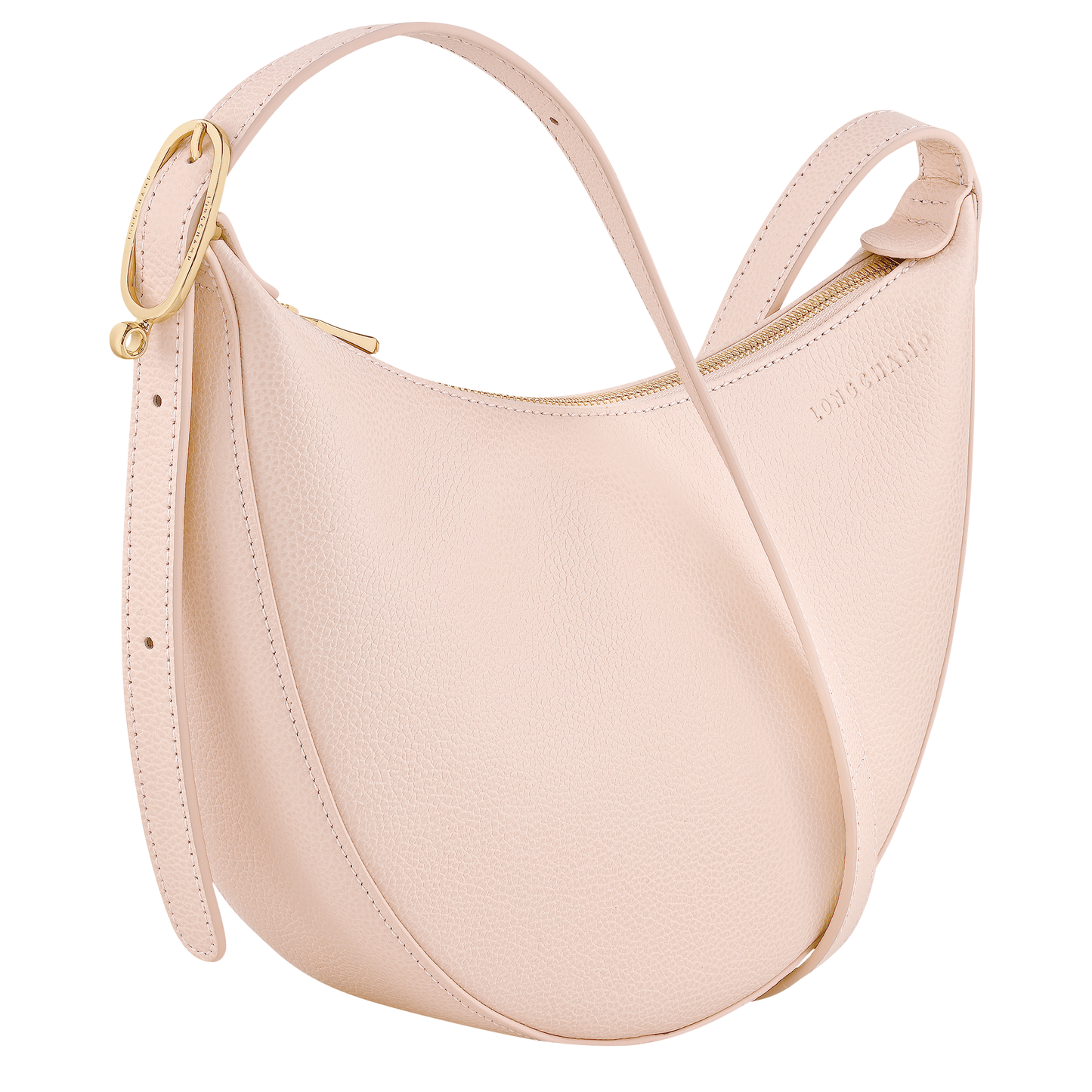 LONGCHAMP-Le Foulonné S Crossbody bag-Cream-10337021407-3