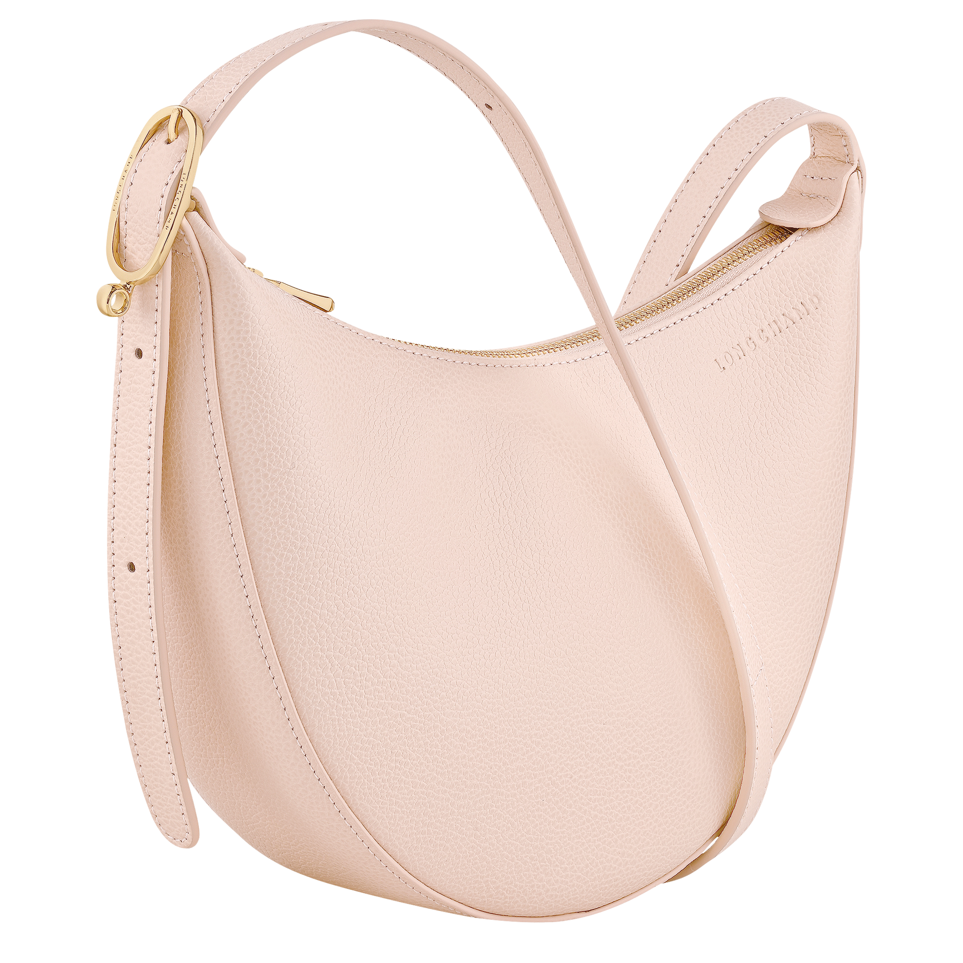 LONGCHAMP-Le Foulonné S Crossbody bag-Cream-10337021407-3