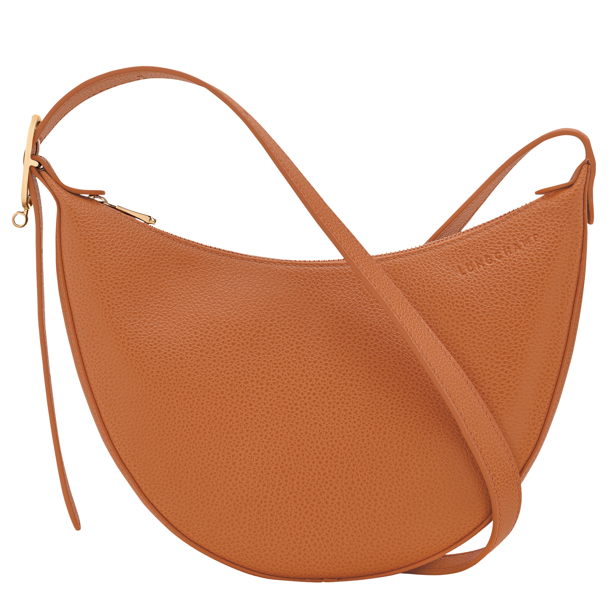 LONGCHAMP-Le Foulonné S Crossbody bag-Amber-10337021490-1
