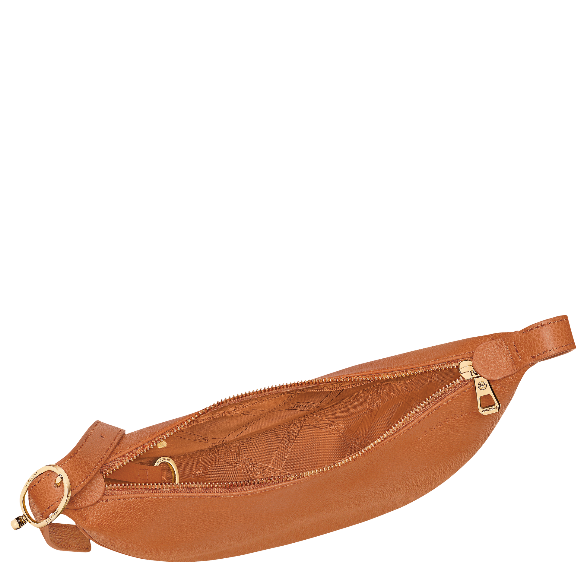 LONGCHAMP-Le Foulonné S Crossbody bag-Amber-10337021490-5