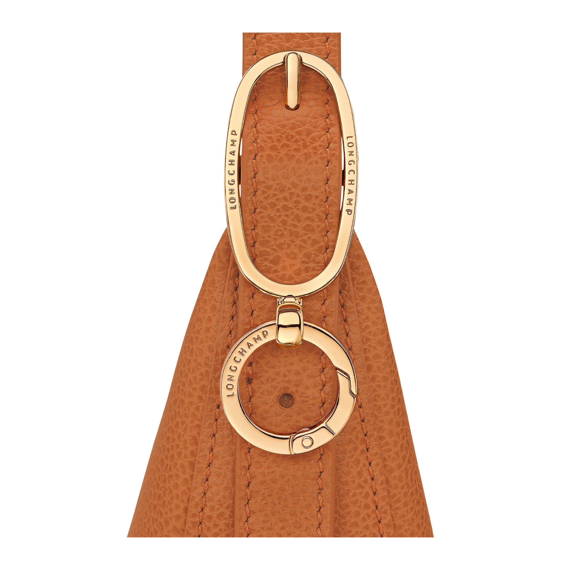 LONGCHAMP-Le Foulonné S Crossbody bag-Amber-10337021490-6