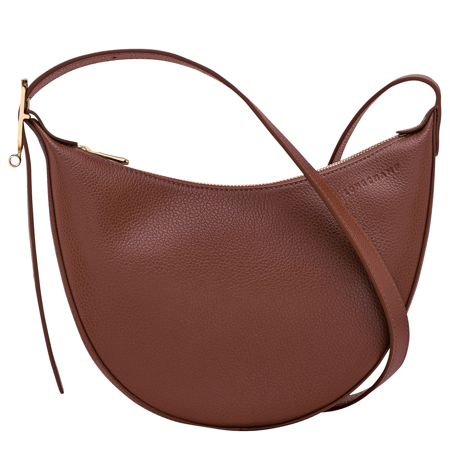 LONGCHAMP-Le Foulonné S Crossbody bag-Coffee-10337021M02-1