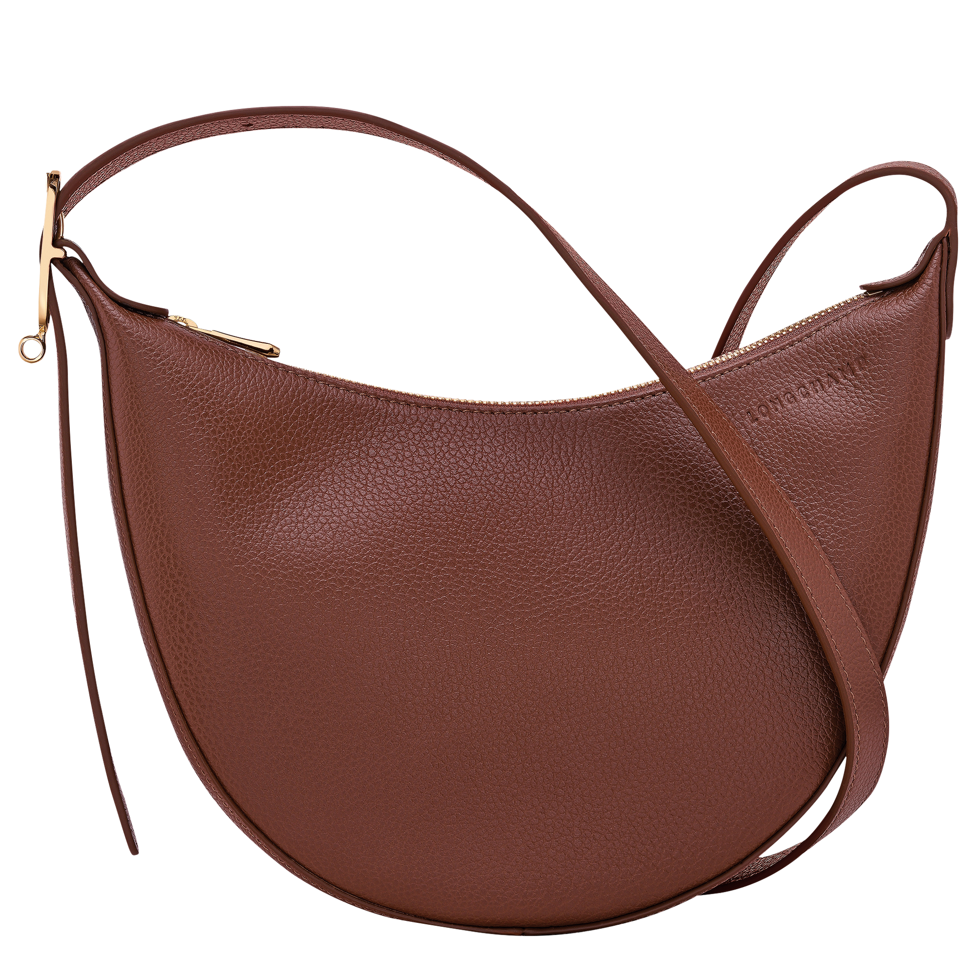 LONGCHAMP-Le Foulonné S Crossbody bag-Coffee-10337021M02-1
