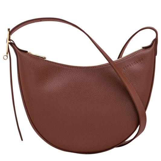 LONGCHAMP-Le Foulonné S Crossbody bag-Coffee-10337021M02-1