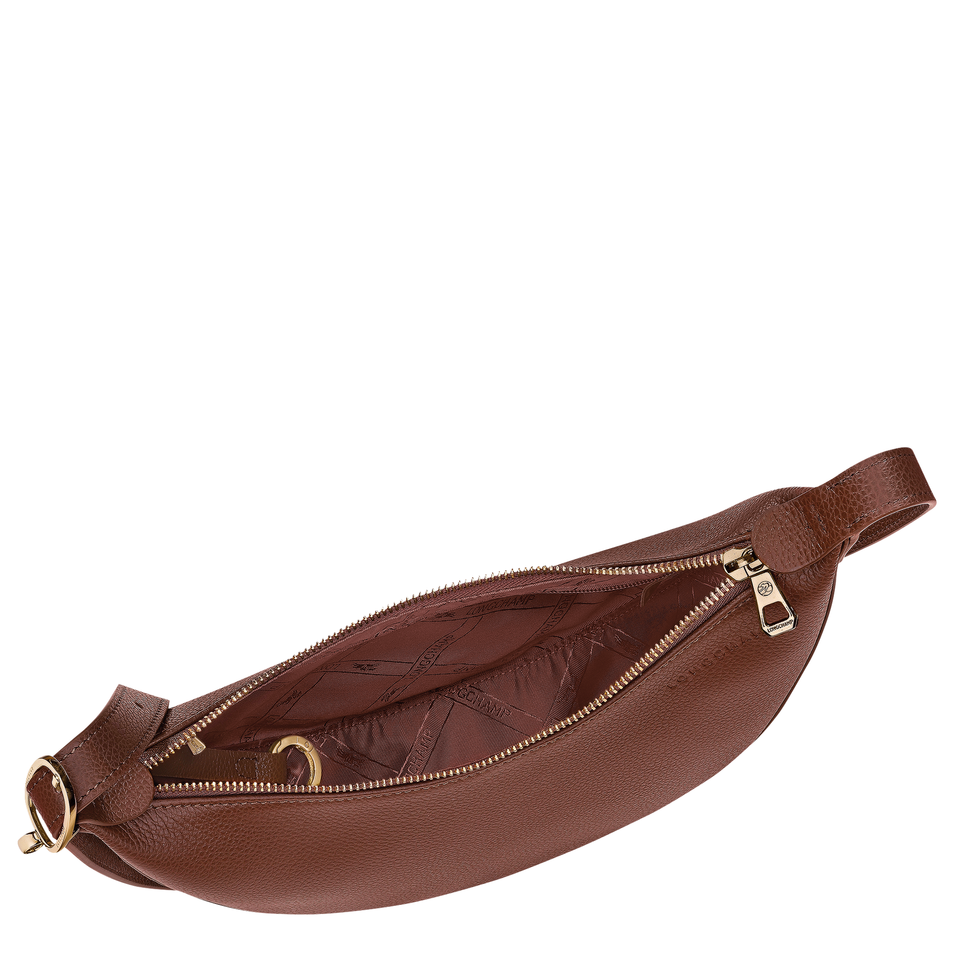 LONGCHAMP-Le Foulonné S Crossbody bag-Coffee-10337021M02-5