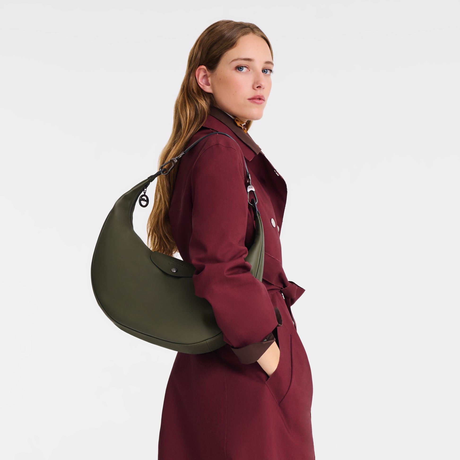 LONGCHAMP-Le Pliage Xtra Shoulder bag-Fir-10338987549-2