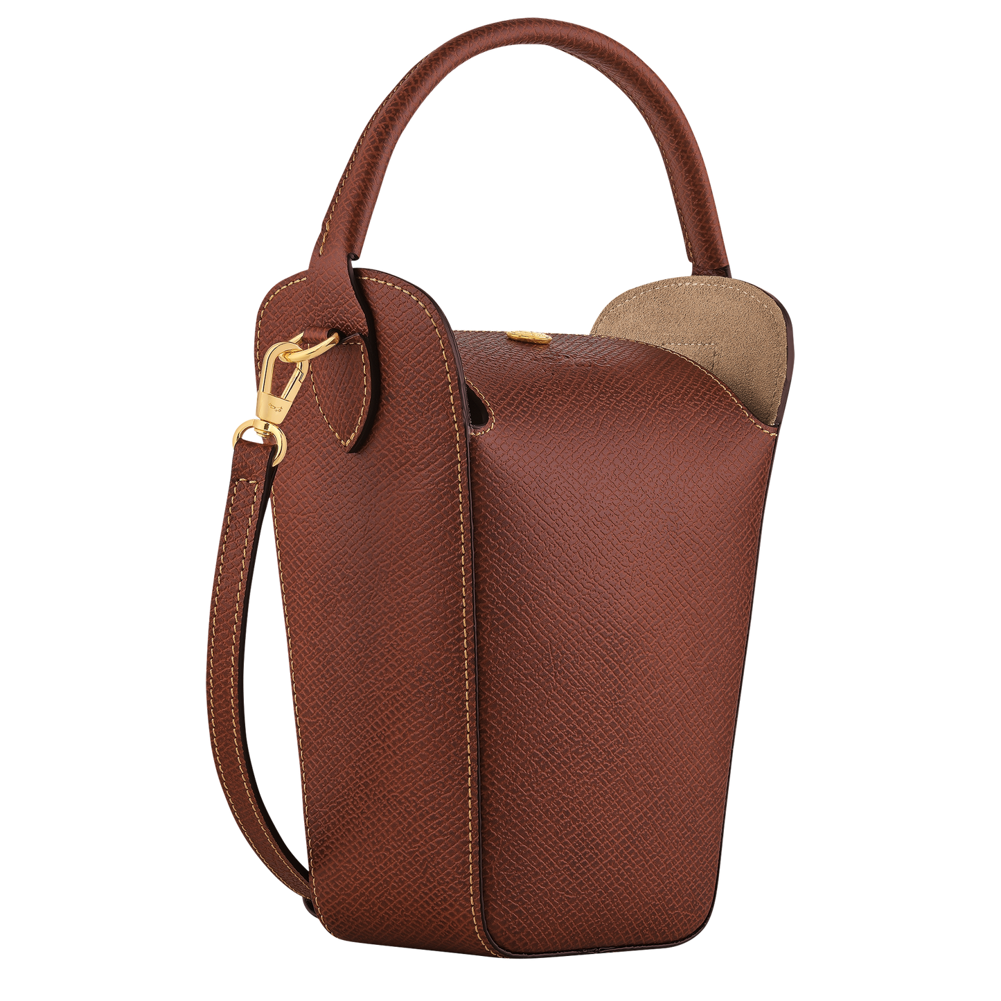 LONGCHAMP-Épure Pop corn bag-Brown-10339HYZ035-3