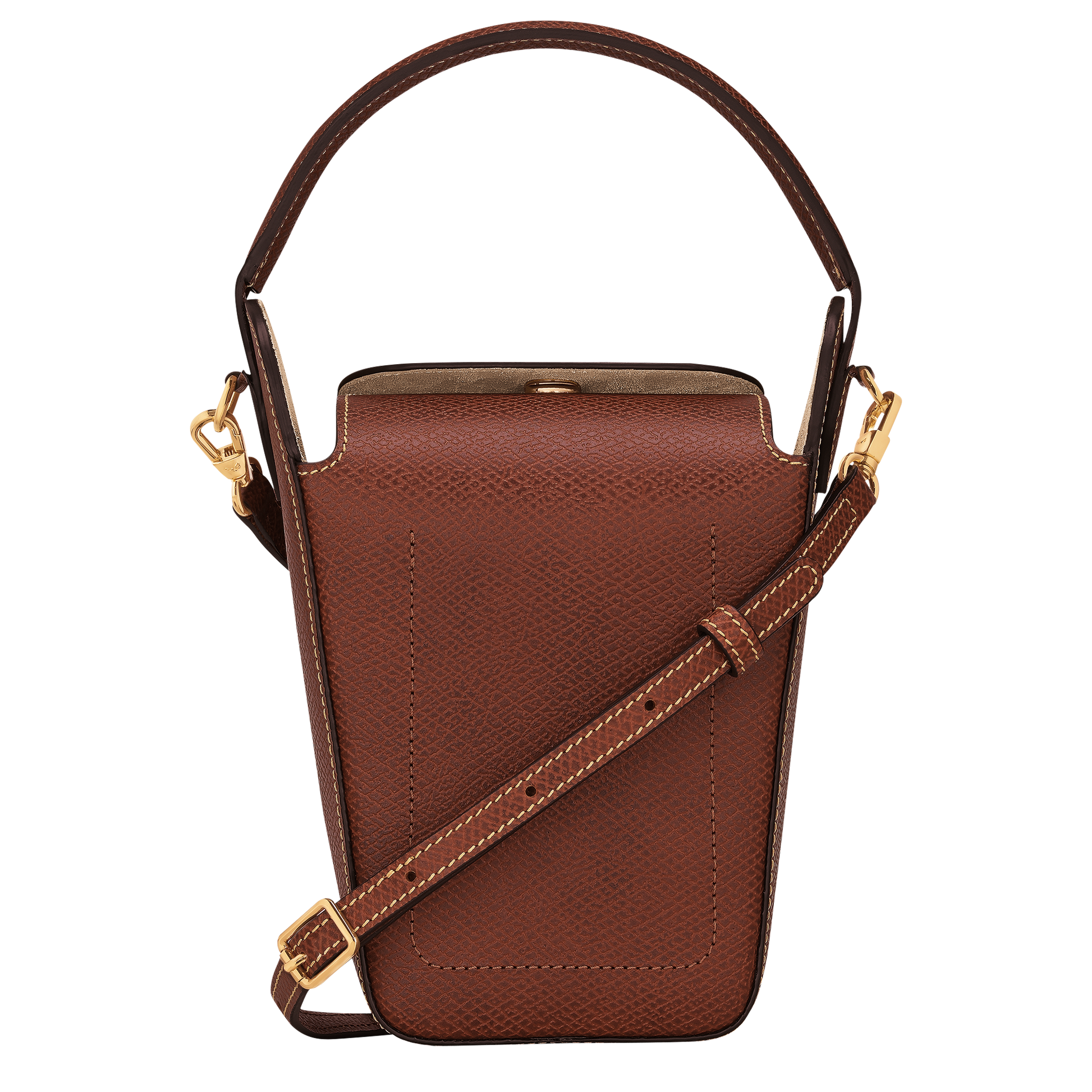 LONGCHAMP-Épure Pop corn bag-Brown-10339HYZ035-4