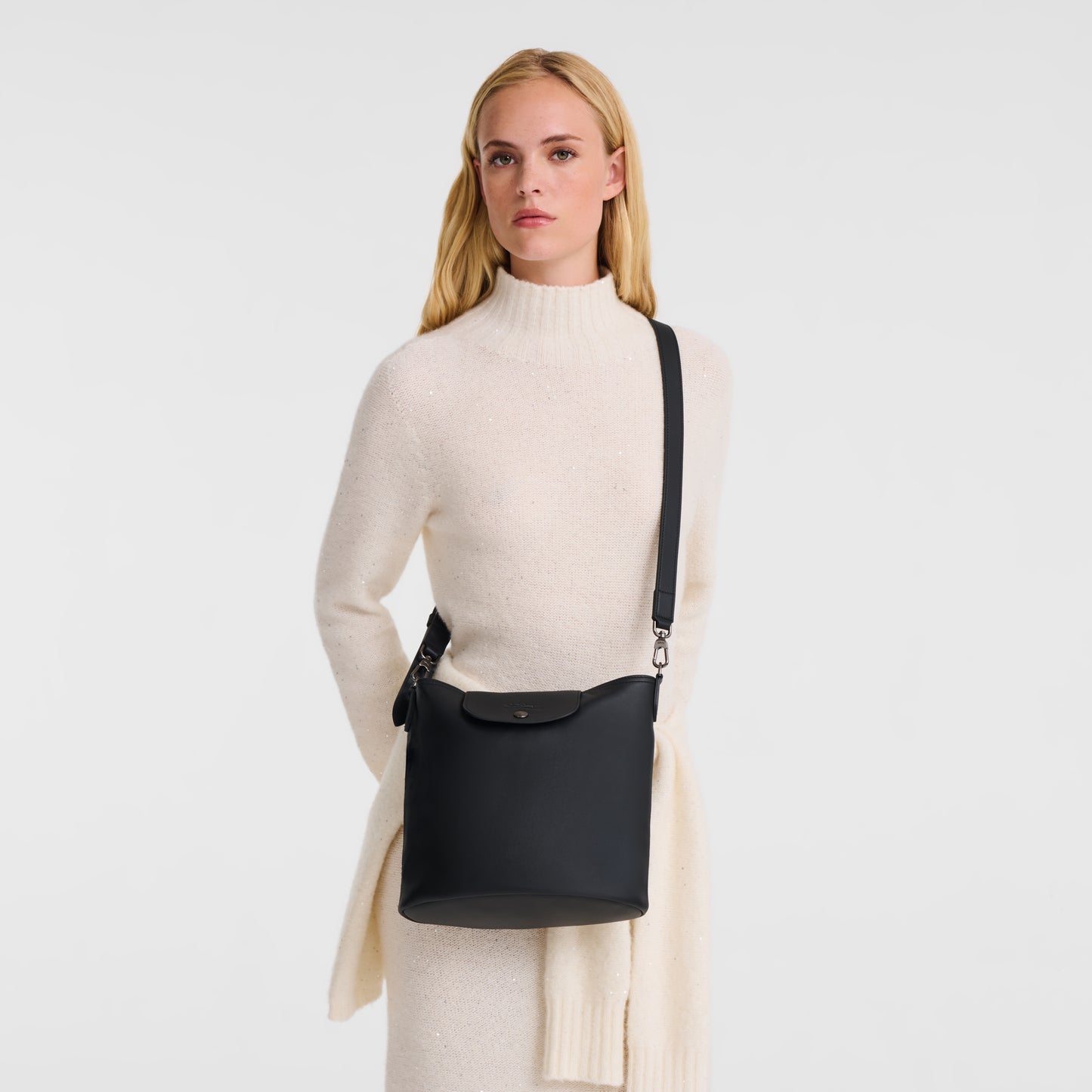 LONGCHAMP-Le Pliage Xtra Shoulder bag-Black-10341987001-2