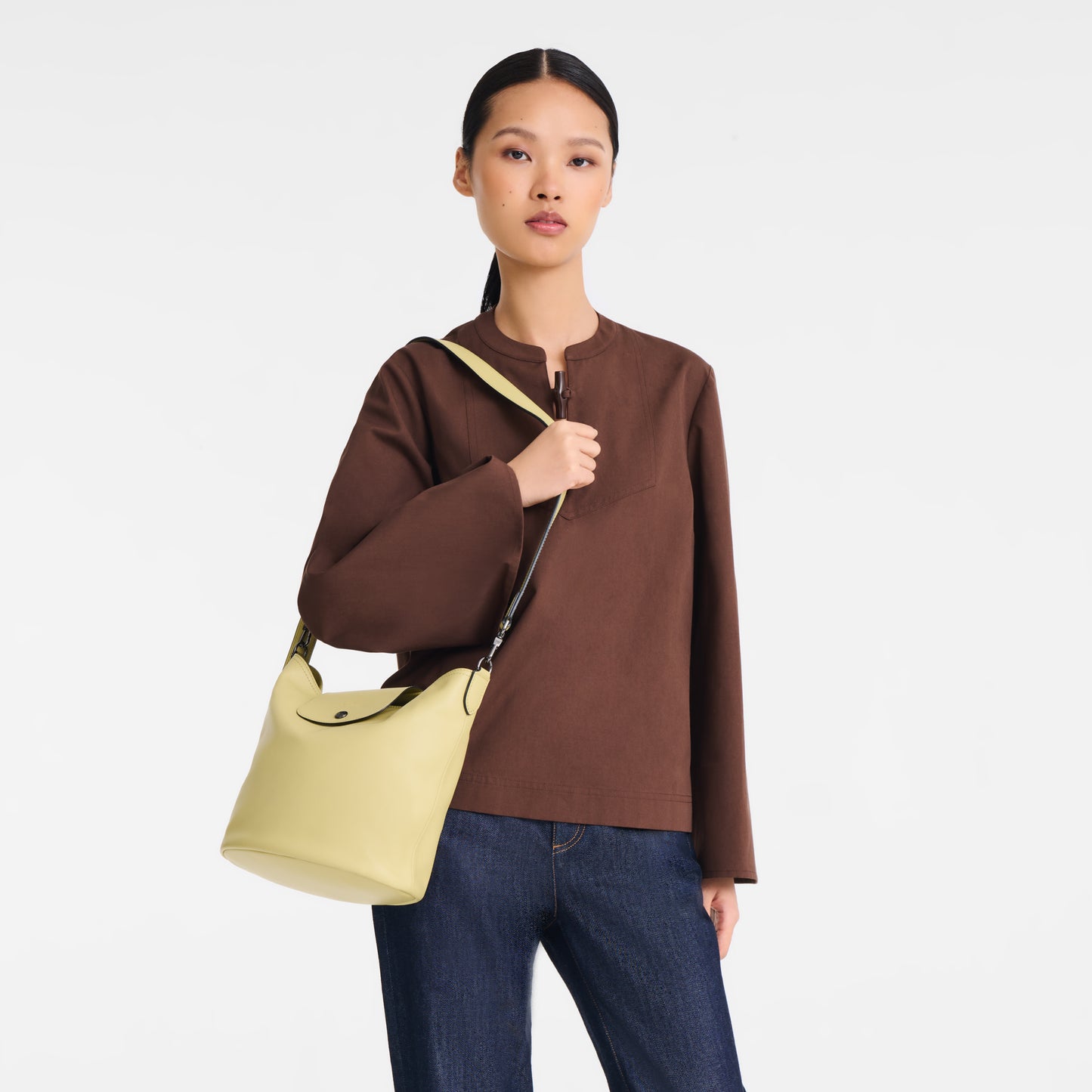 LONGCHAMP-Le Pliage Xtra Shoulder bag-Pistachio-10341987244-2