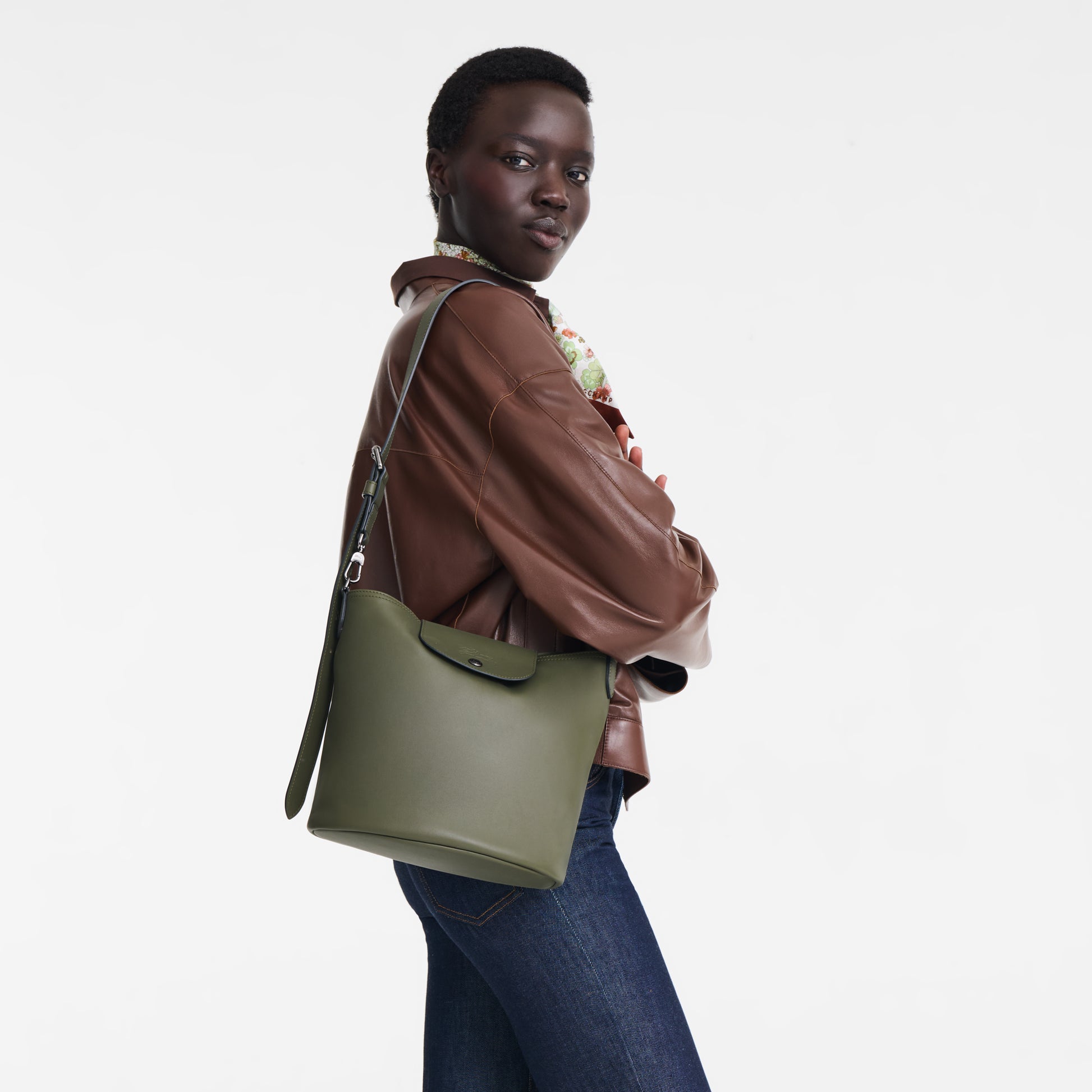 LONGCHAMP-Le Pliage Xtra Shoulder bag-Fir-10341987549-2