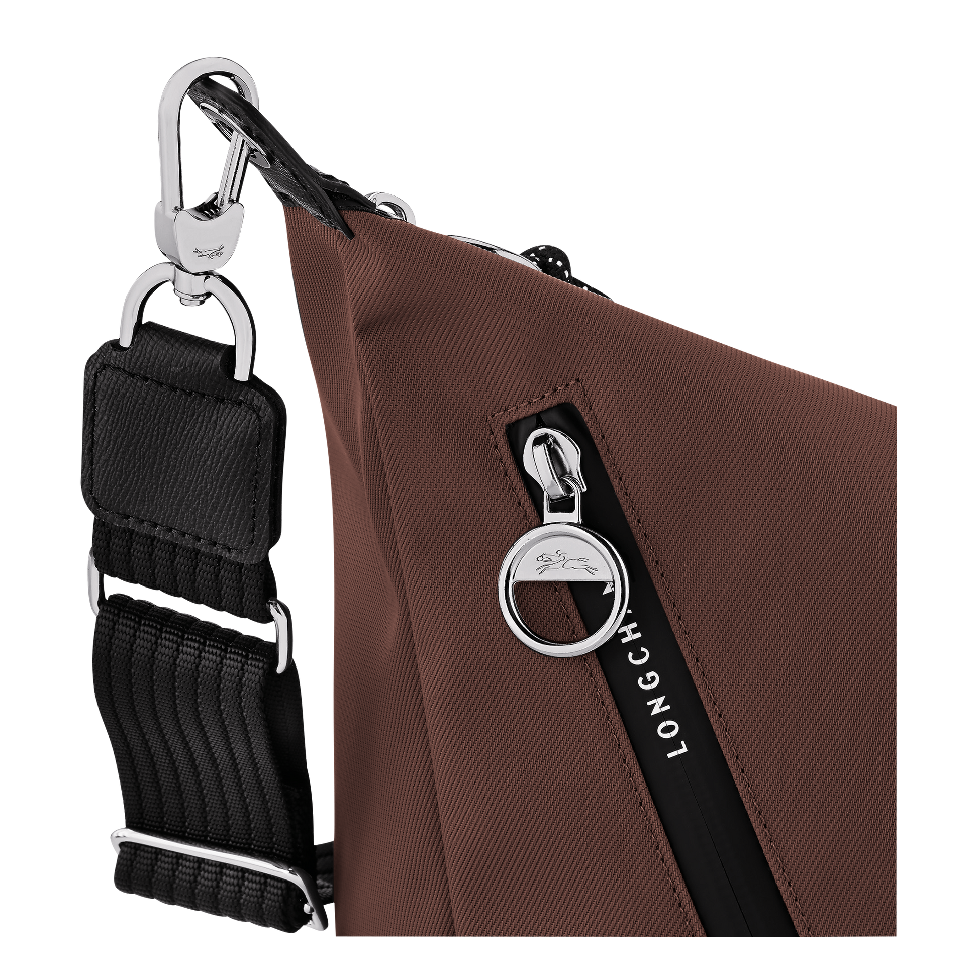LONGCHAMP-Le Pliage Energy M Crossbody bag-Cocoa-10343HSR742-6
