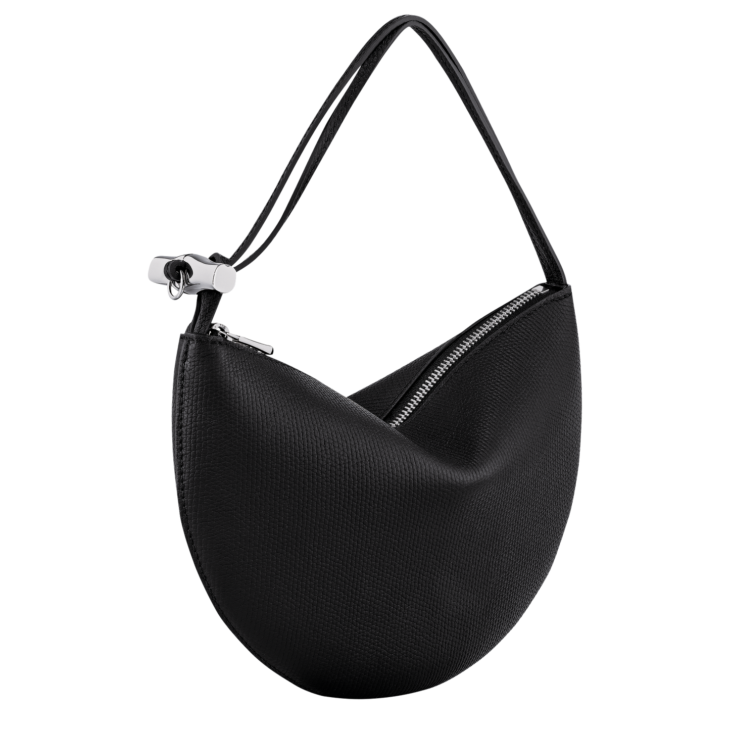 LONGCHAMP-Le Roseau Clutch-Black-10344HFP001-3