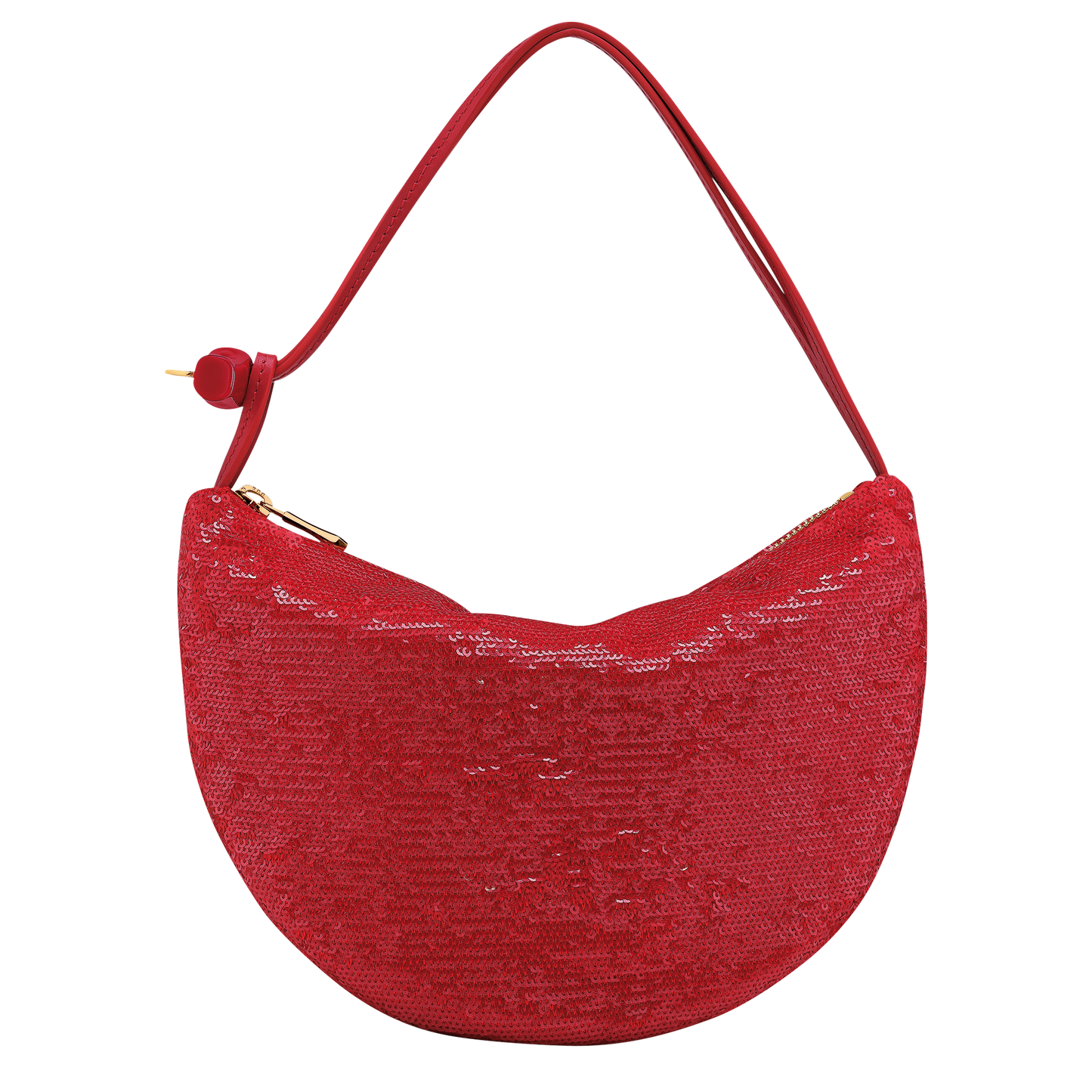 LONGCHAMP-Le Roseau Clutch-Red-10344HIP545-1