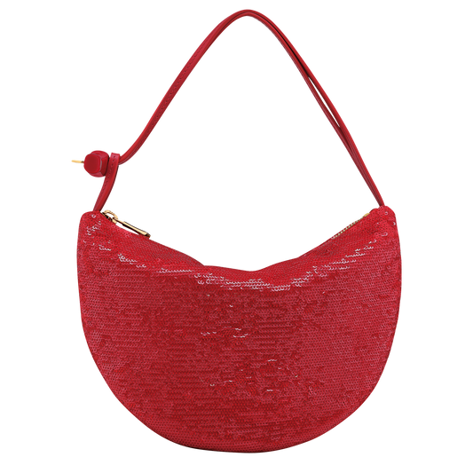 LONGCHAMP-Le Roseau Clutch-Red-10344HIP545-1