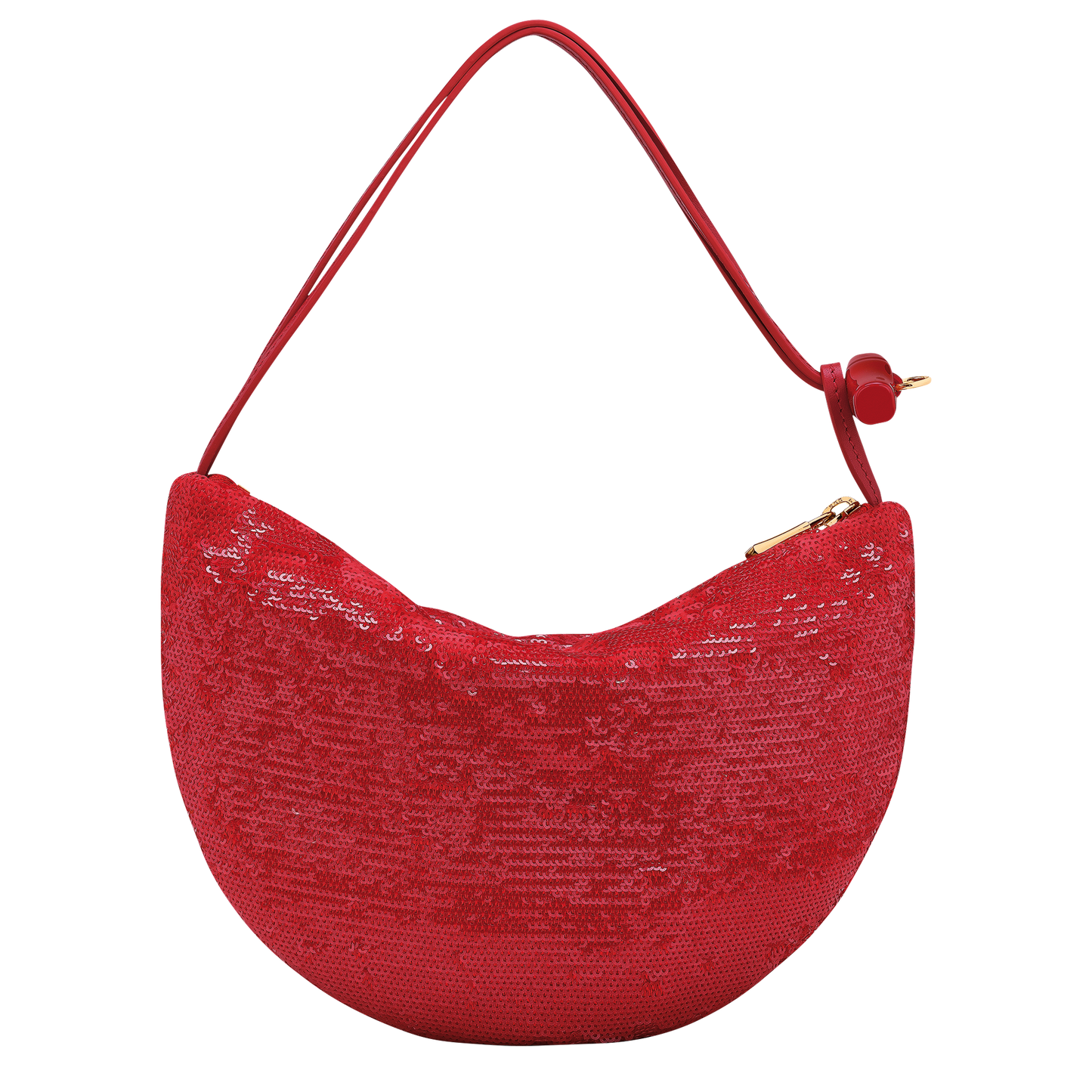 LONGCHAMP-Le Roseau Clutch-Red-10344HIP545-4