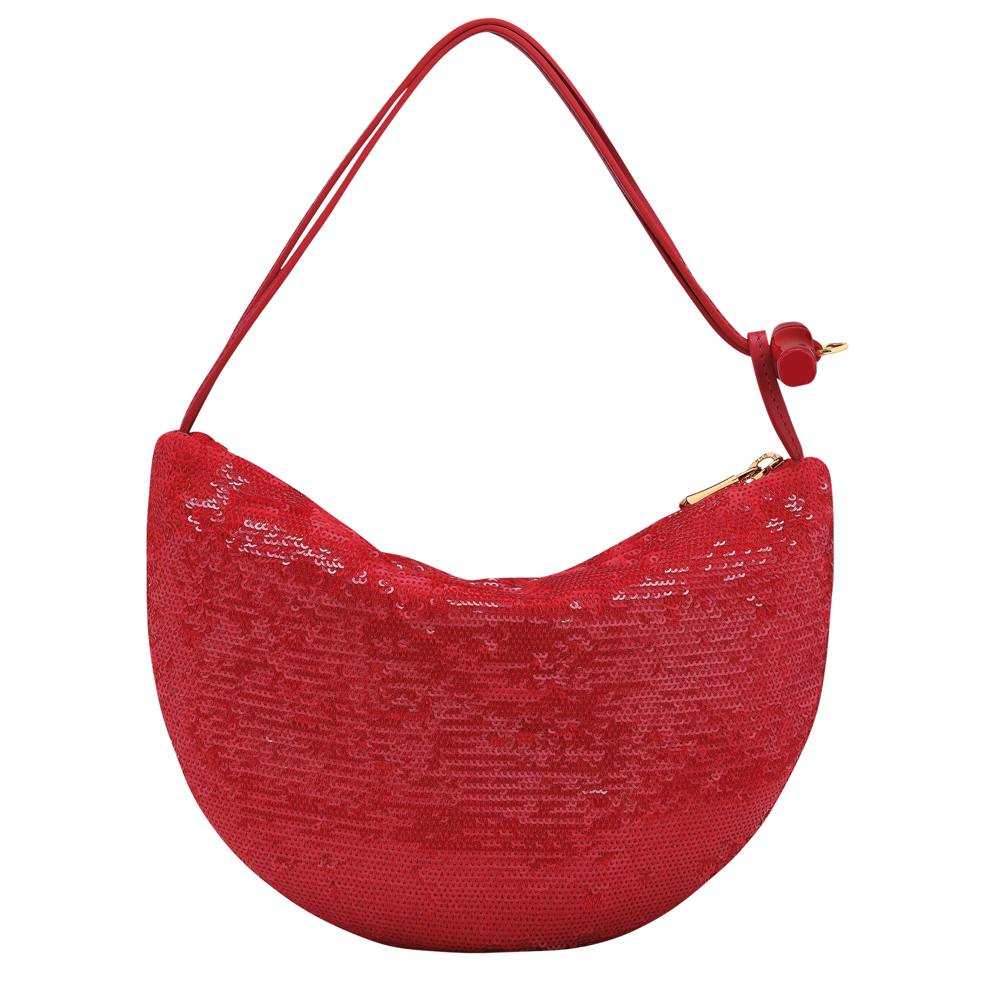 LONGCHAMP-Le Roseau Clutch-Red-10344HIP545-4