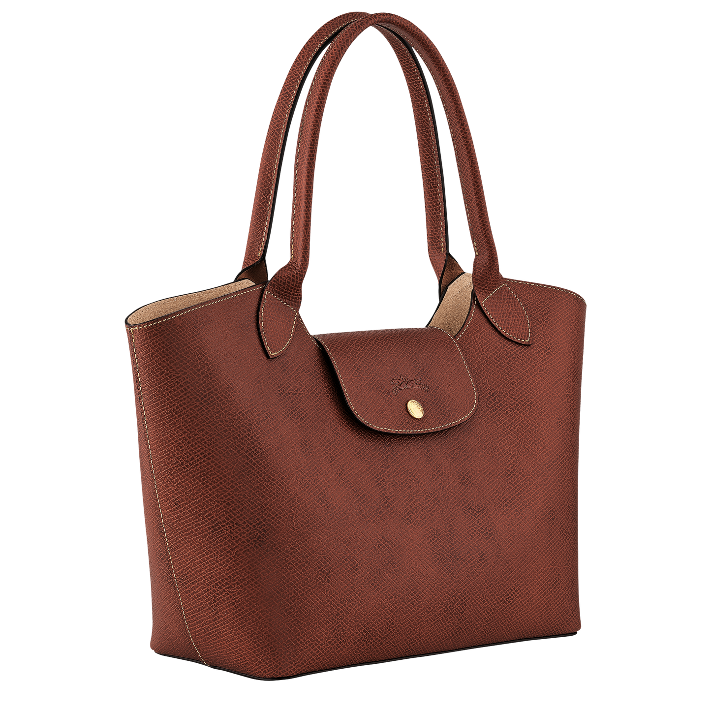 LONGCHAMP-Épure Shoulder bag-Brown-10346HYZ035-3