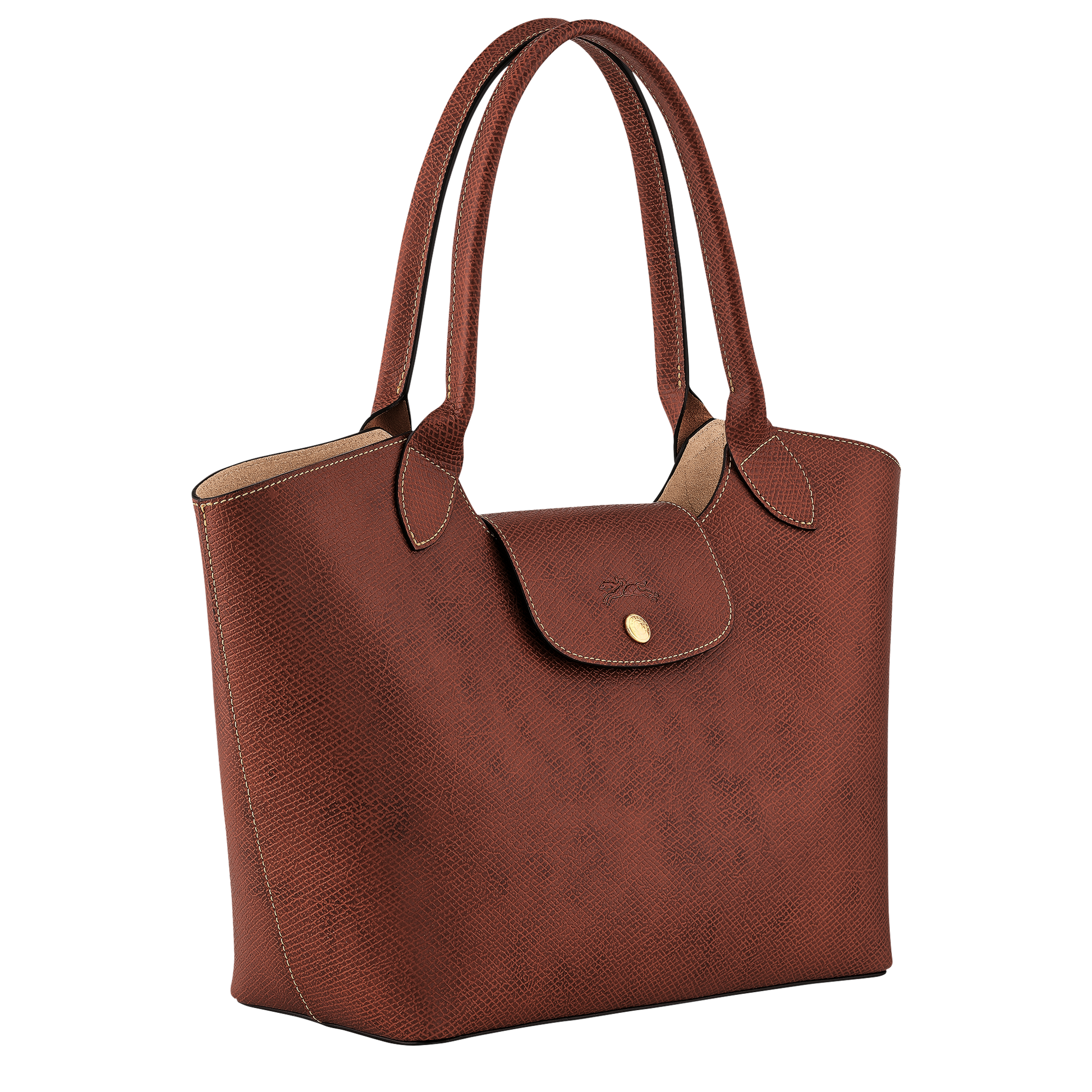 LONGCHAMP-Épure Shoulder bag-Brown-10346HYZ035-3