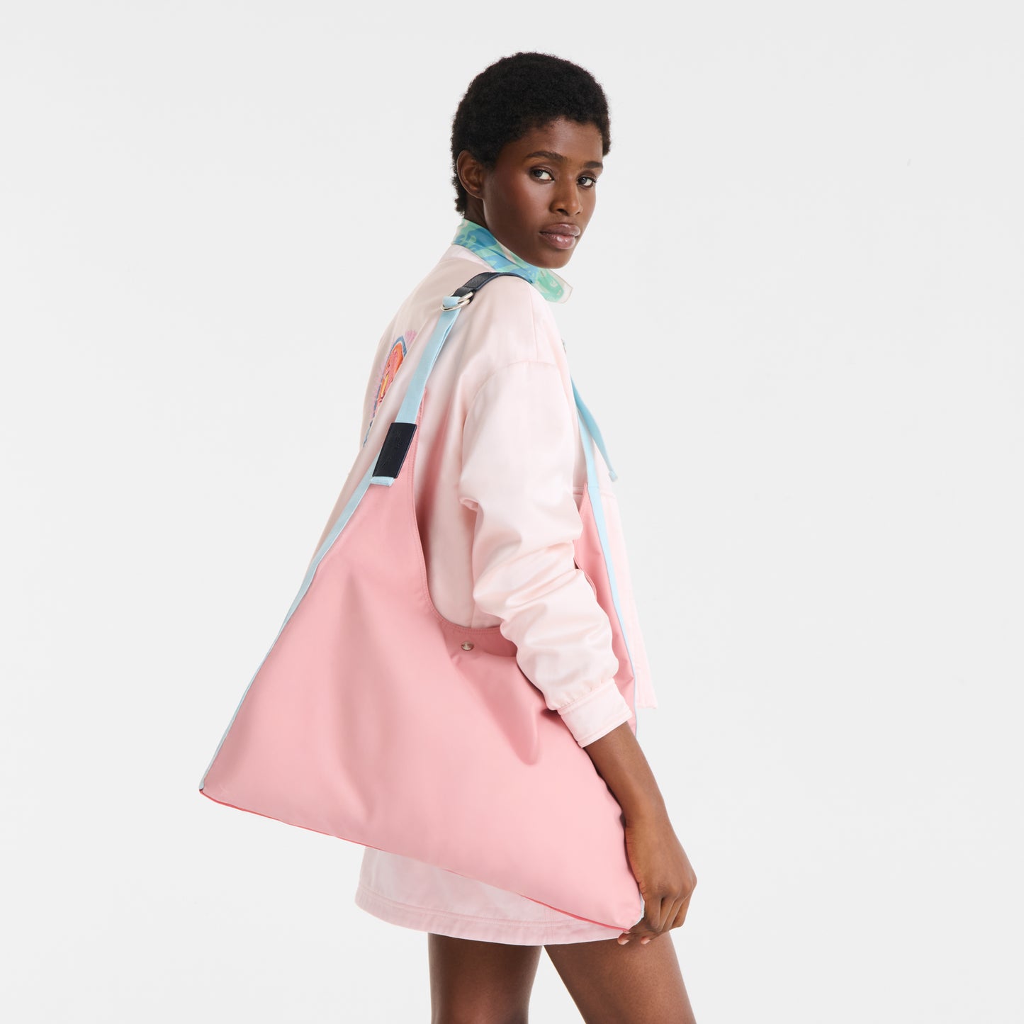 LONGCHAMP-Re-Play Shoulder bag-Pink/Grenadine-10347HIQM40-5