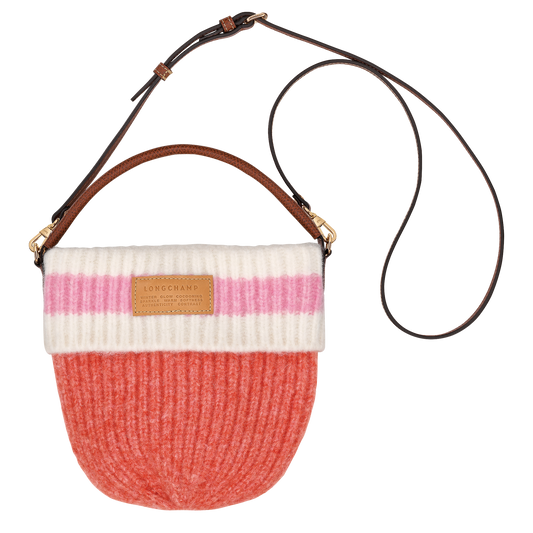 LONGCHAMP-Le Pliage Collection Crossbody bag-Coral/Pink-10350HITM29-1