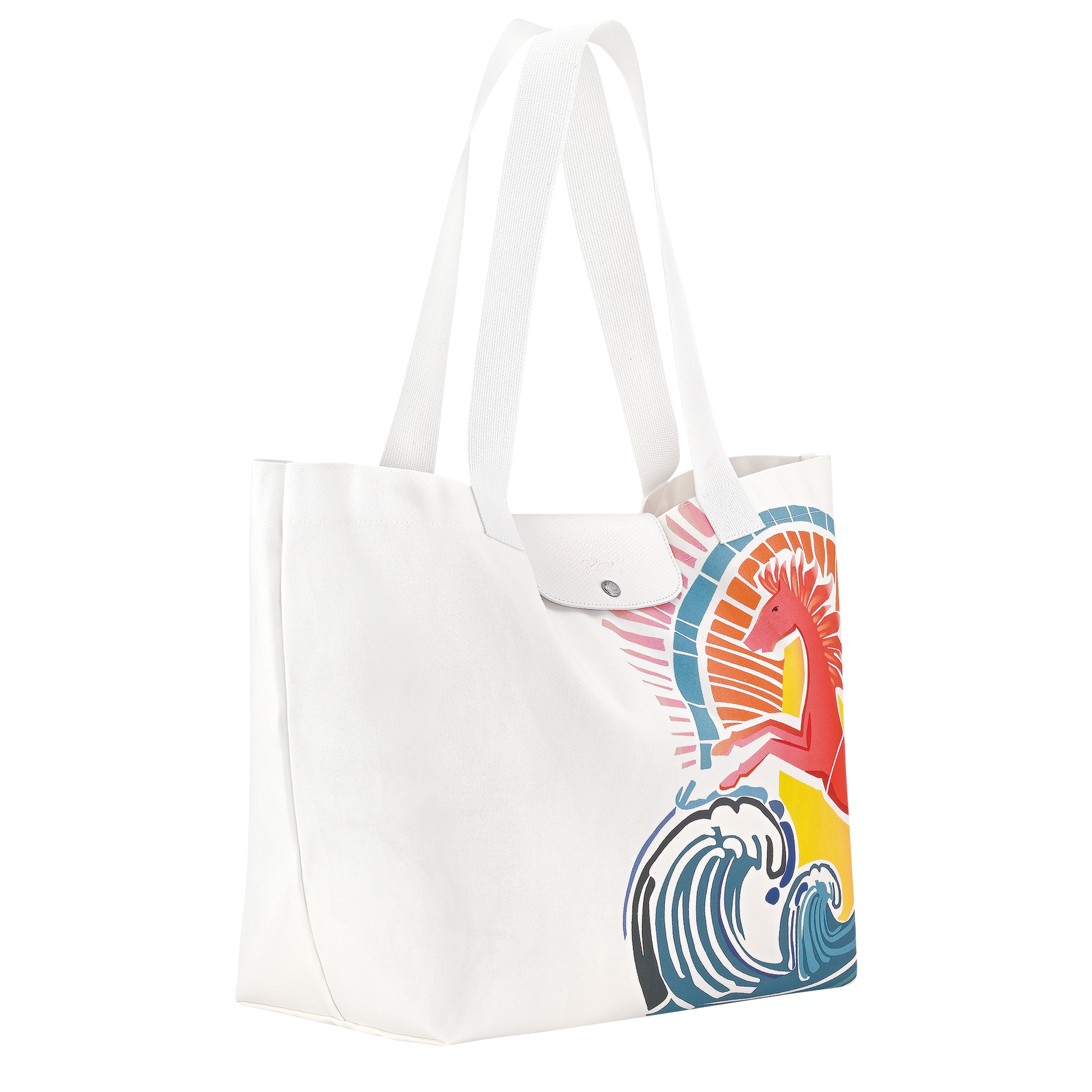 LONGCHAMP-Le Pliage Collection Tote bag-Rainbow-10360HJAM36-3