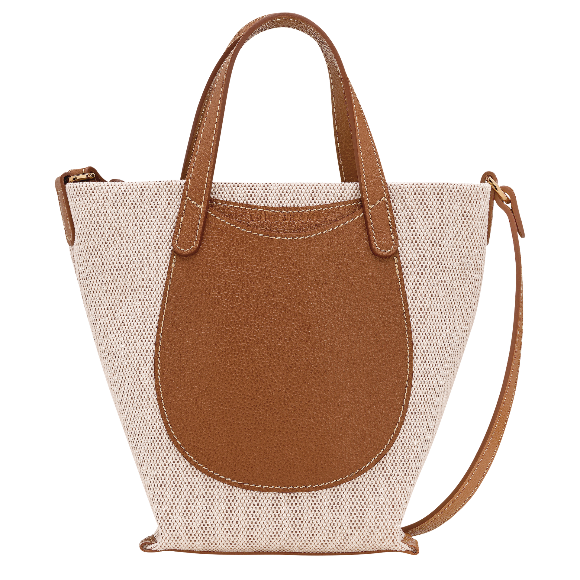Complice S Crossbody bag Caramel - Canvas | Longchamp ID